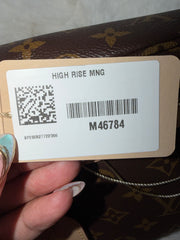 LV Monogram High Rise Bumbag