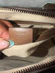 Gucci GG Canvas Web Boston Bag