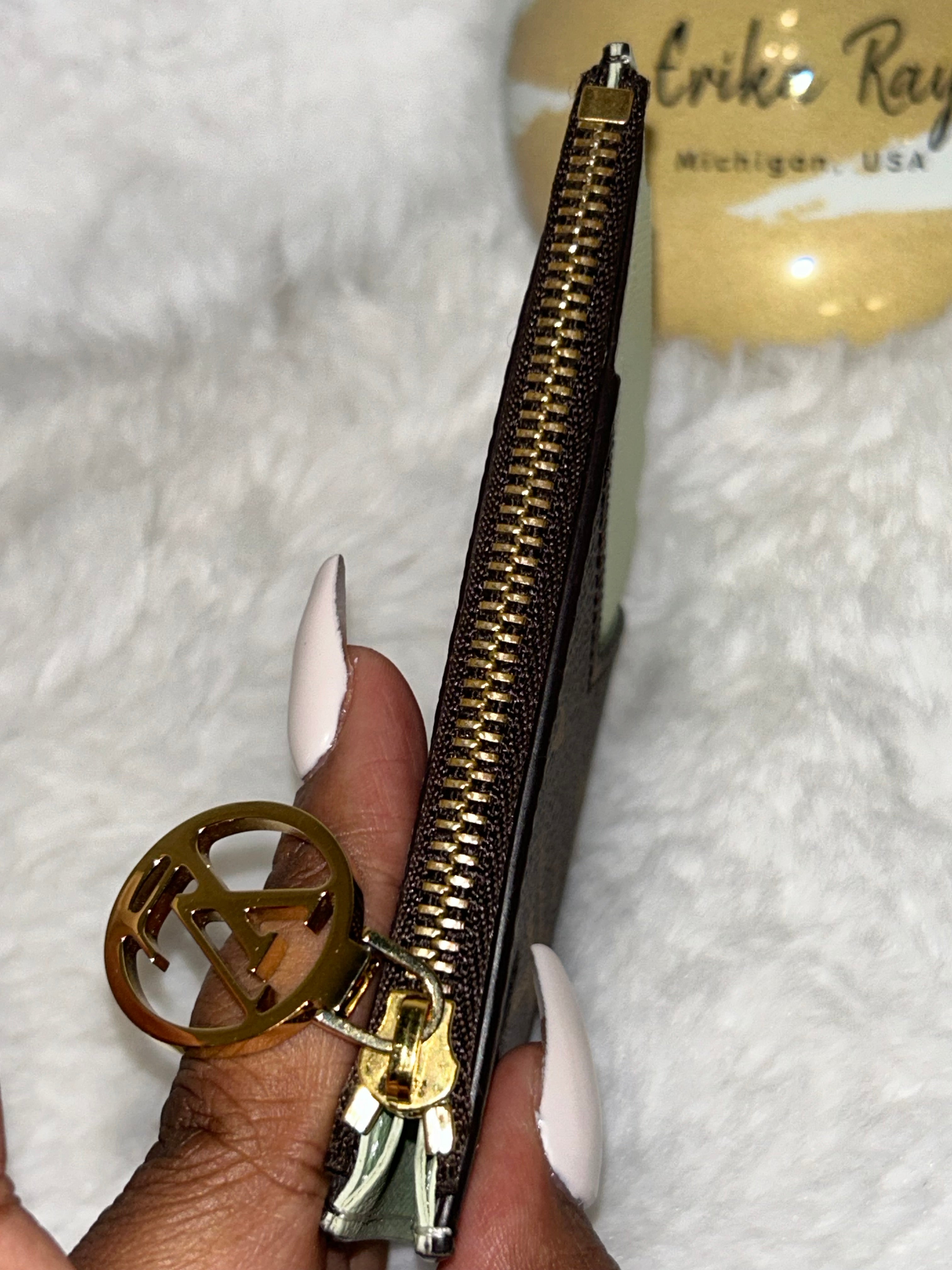 LV Monogram Romy Card Holder