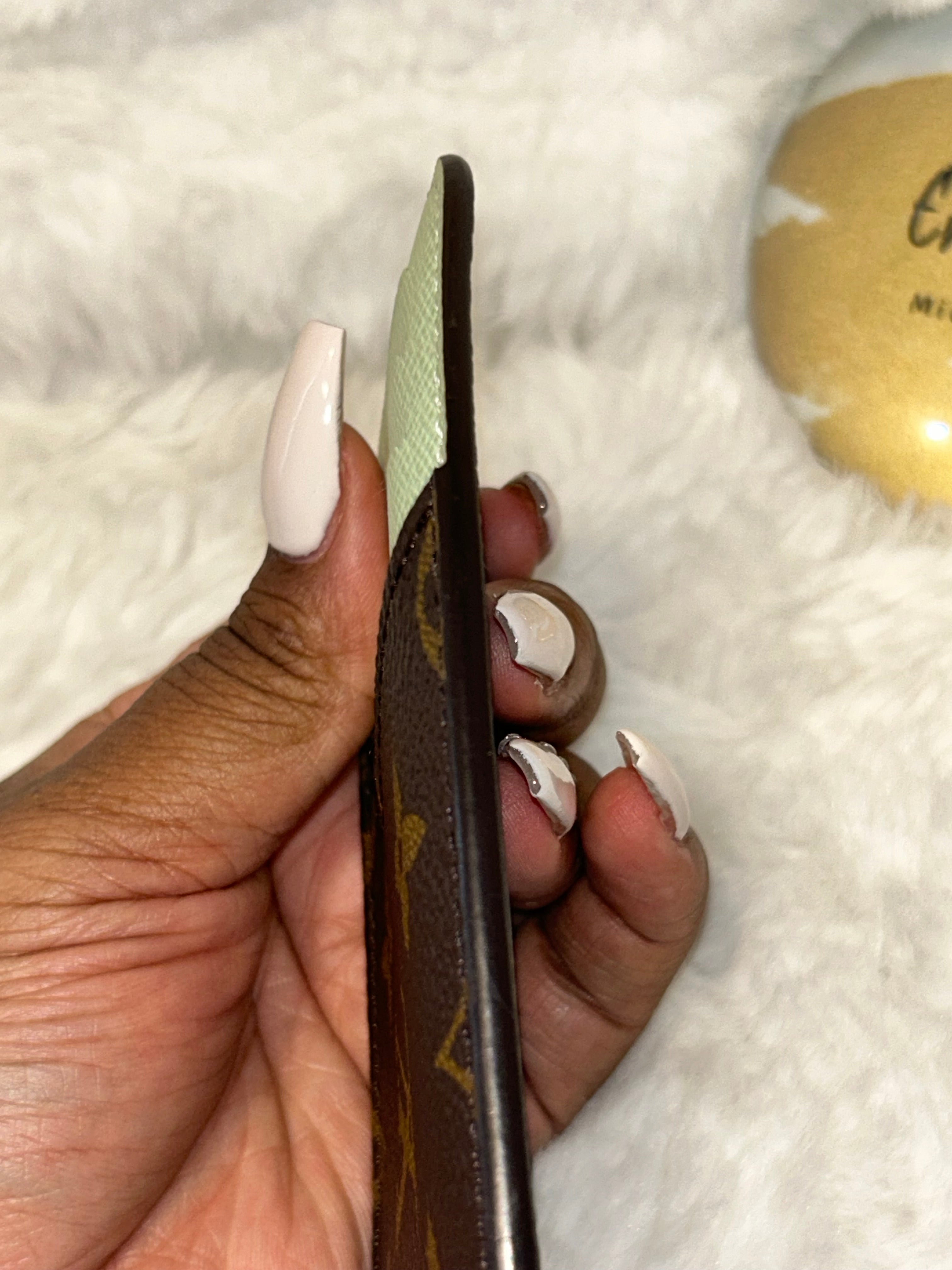 LV Monogram Romy Card Holder