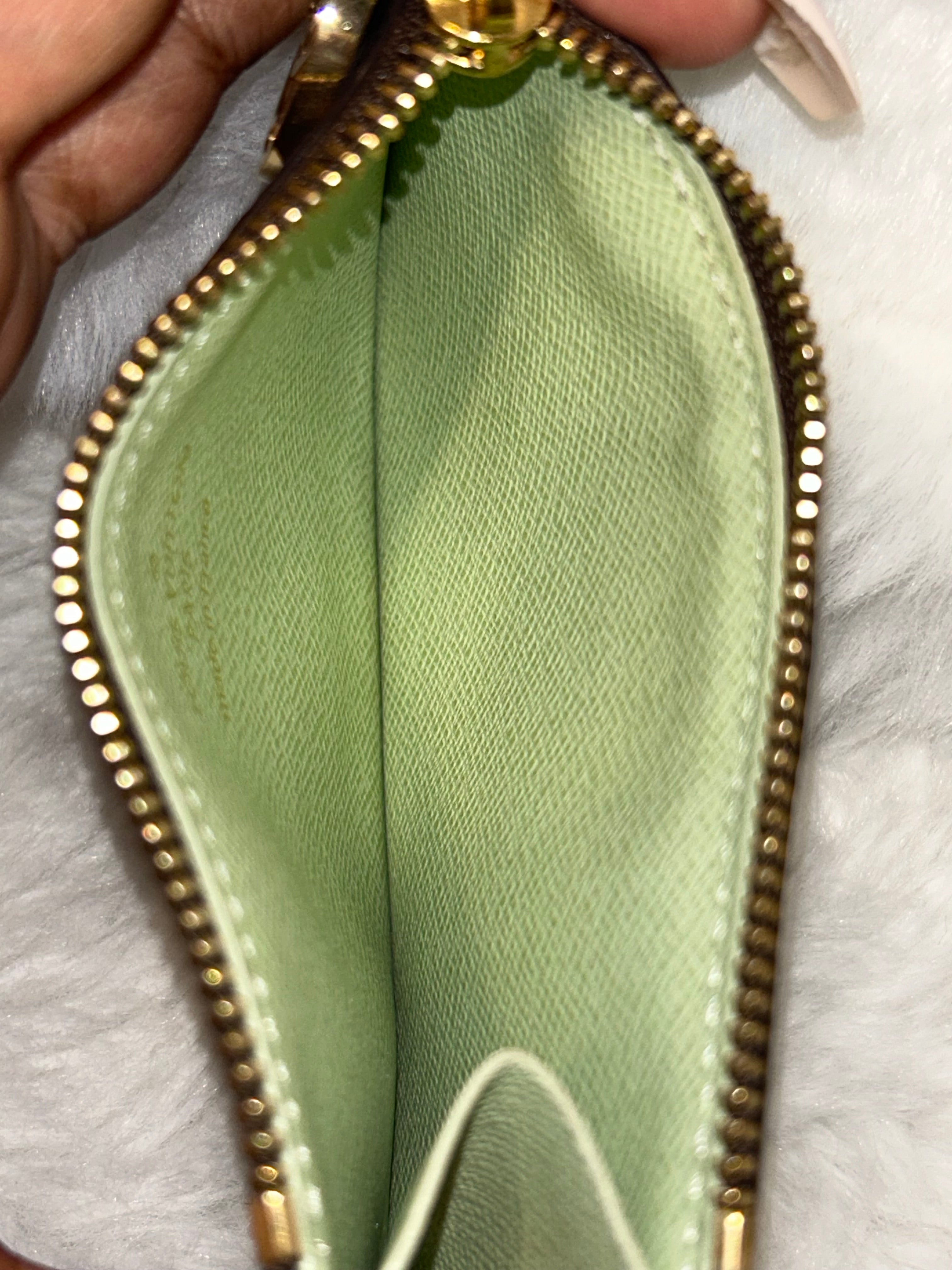 LV Monogram Romy Card Holder