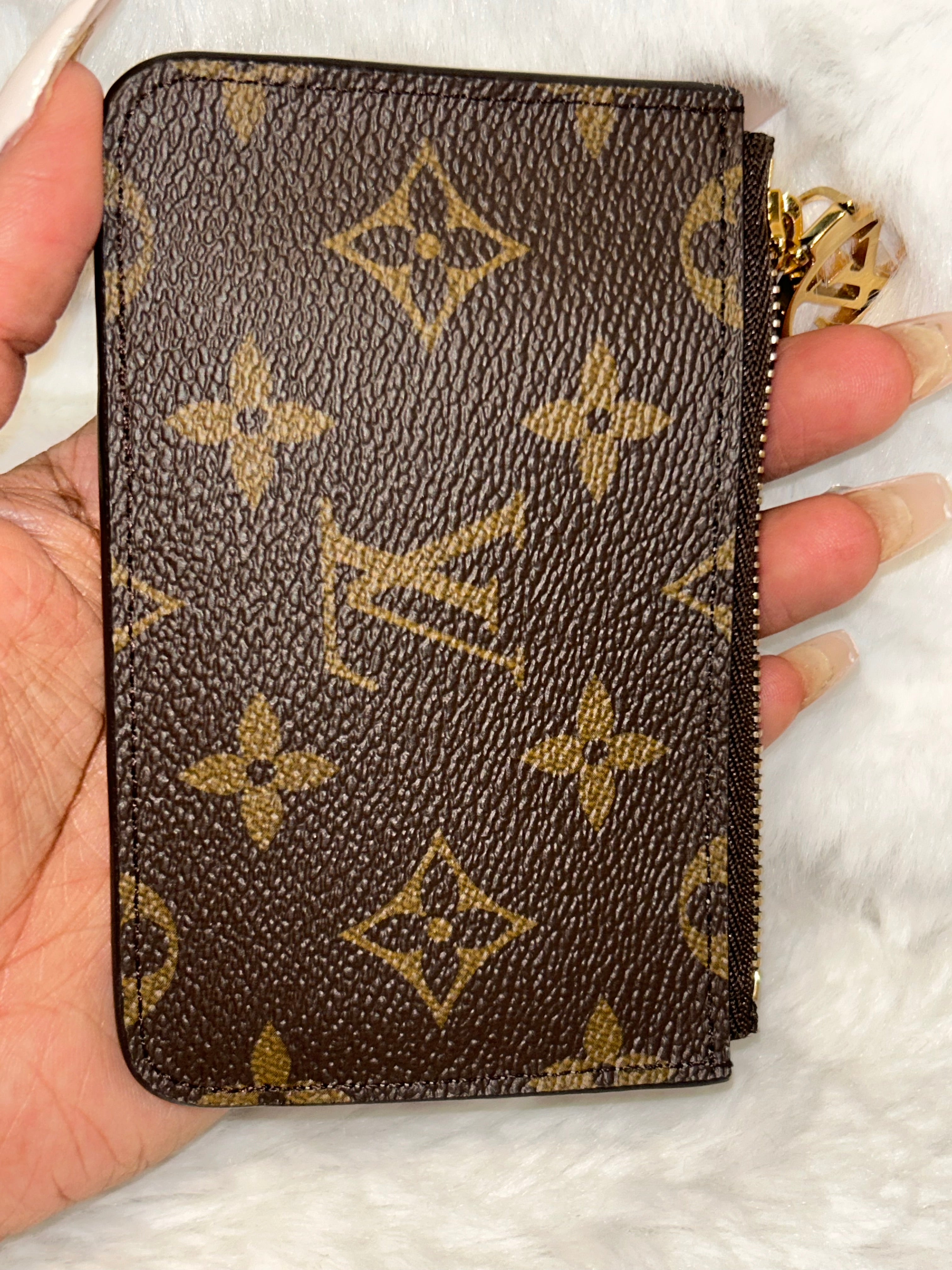 LV Monogram Romy Card Holder