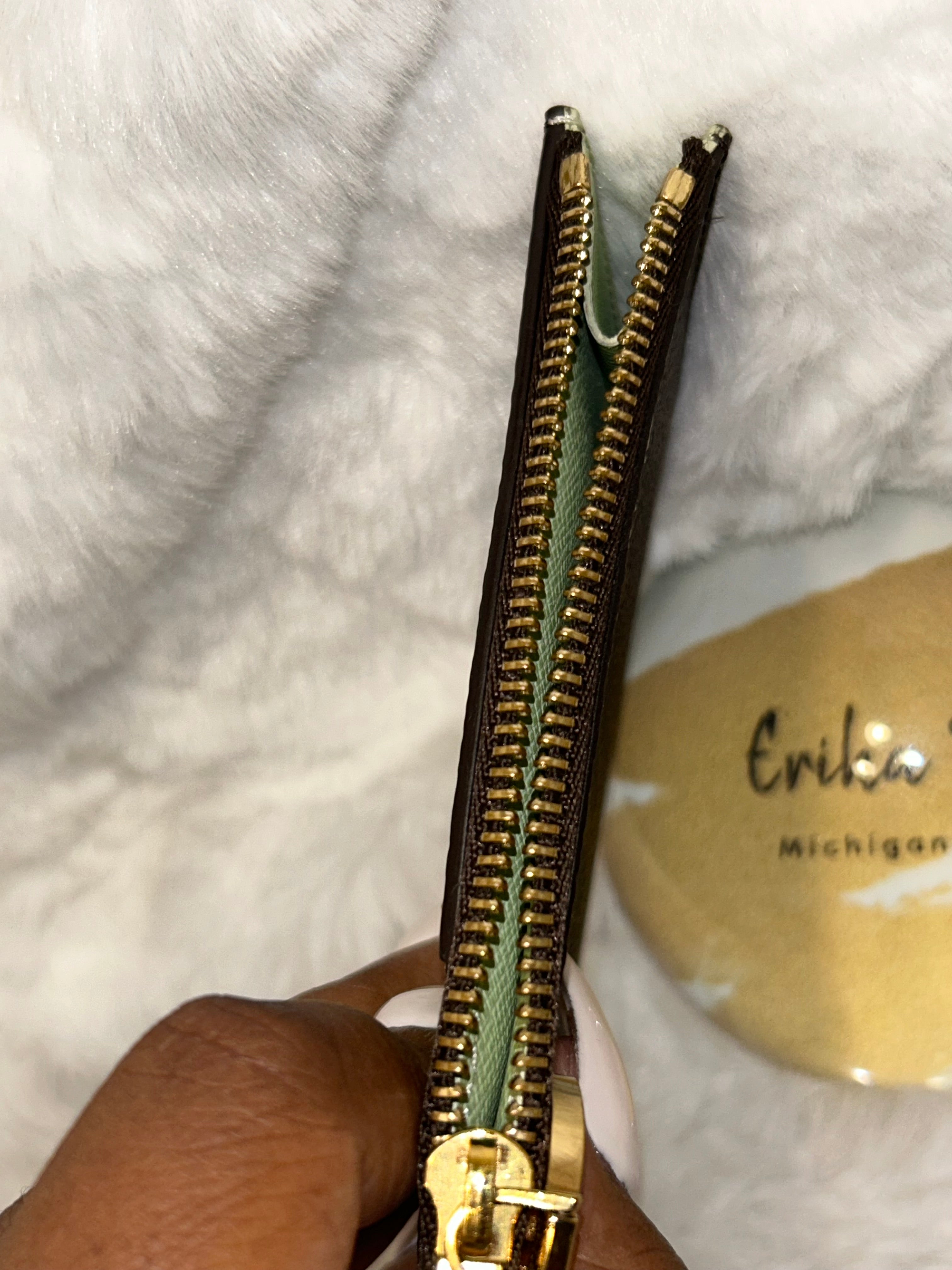 LV Monogram Romy Card Holder
