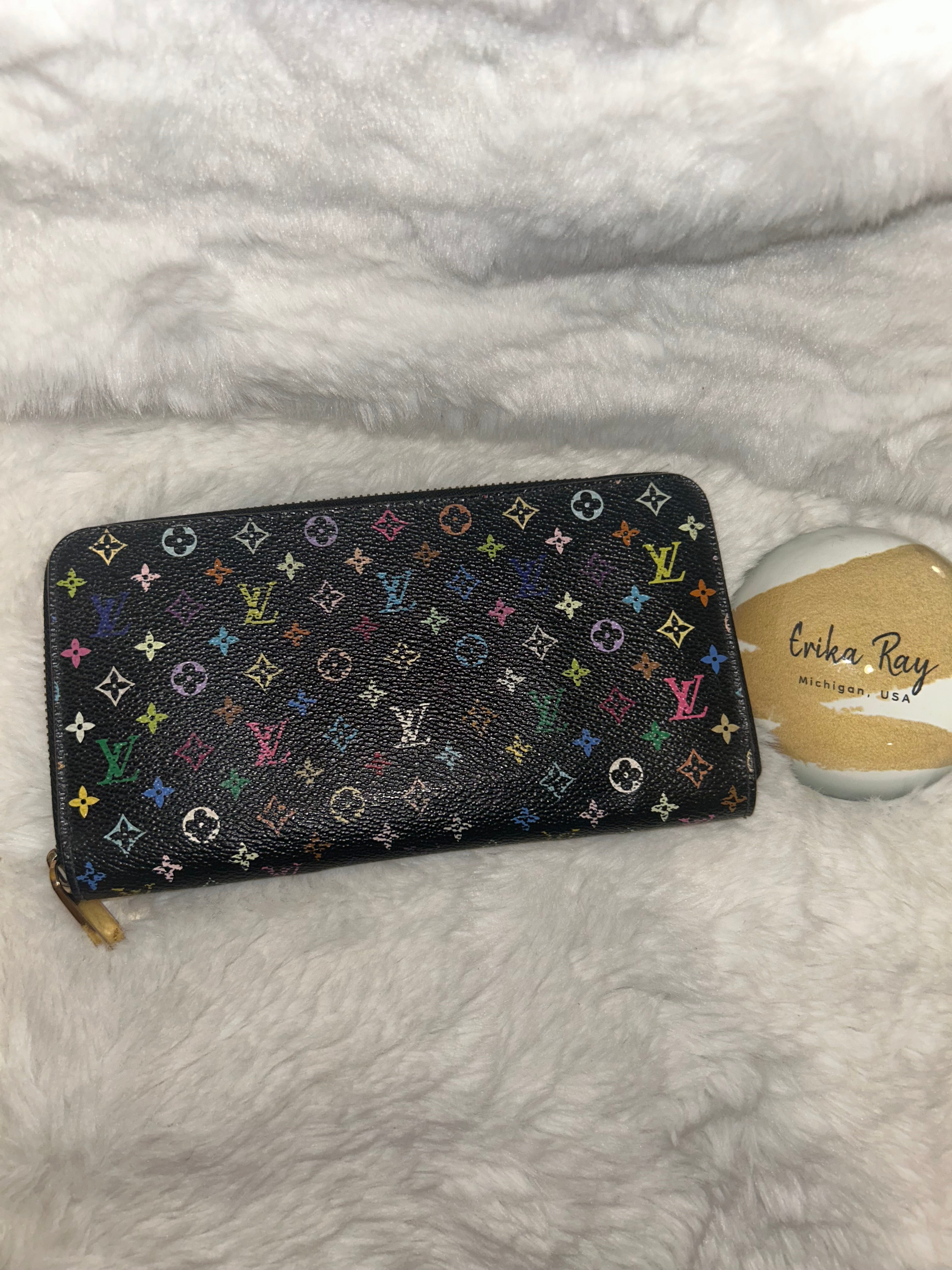 LV Multicolor Zippy Wallet