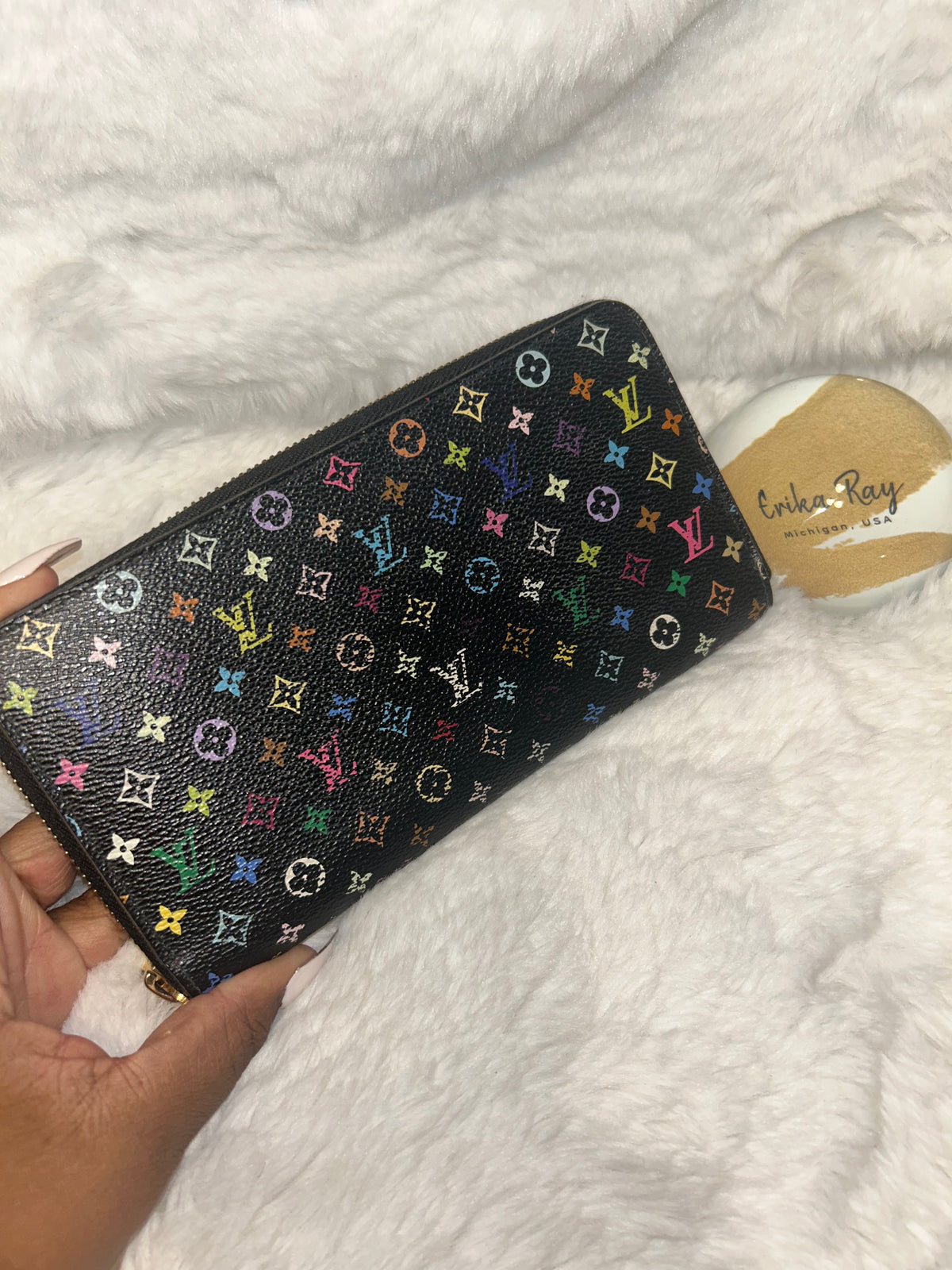 LV Multicolor Zippy Wallet