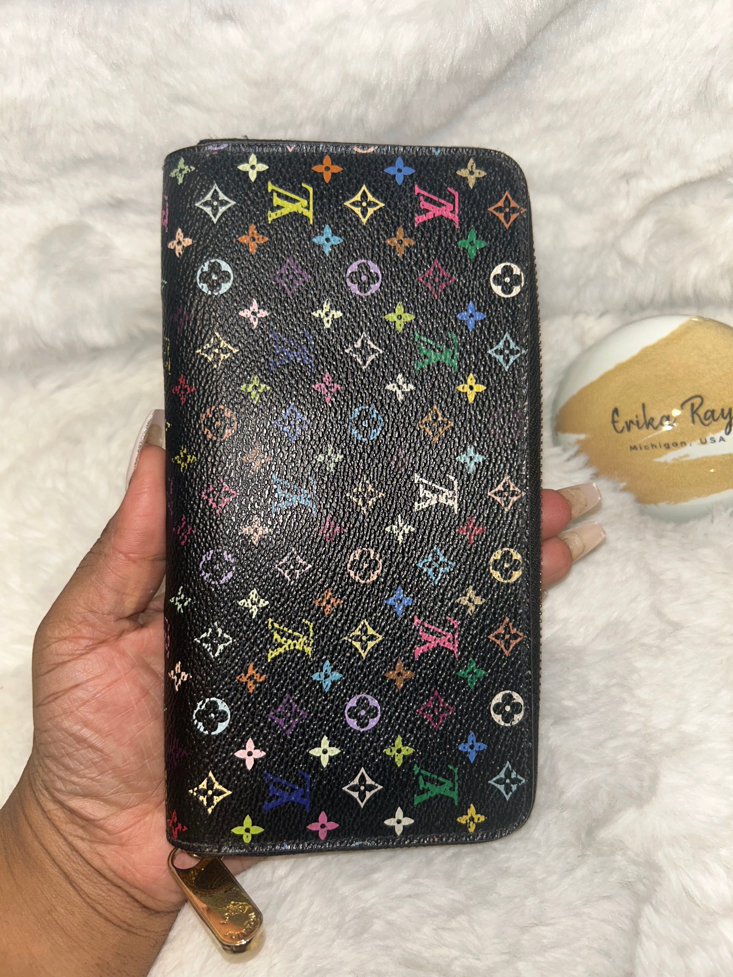 LV Multicolor Zippy Wallet
