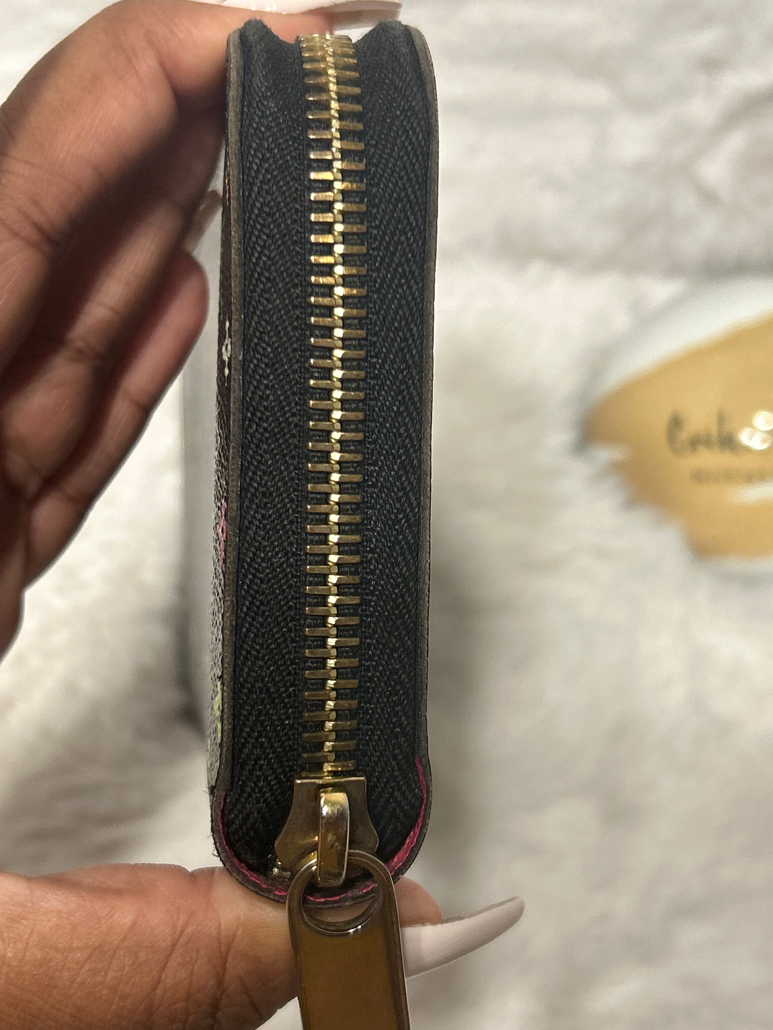 LV Multicolor Zippy Wallet