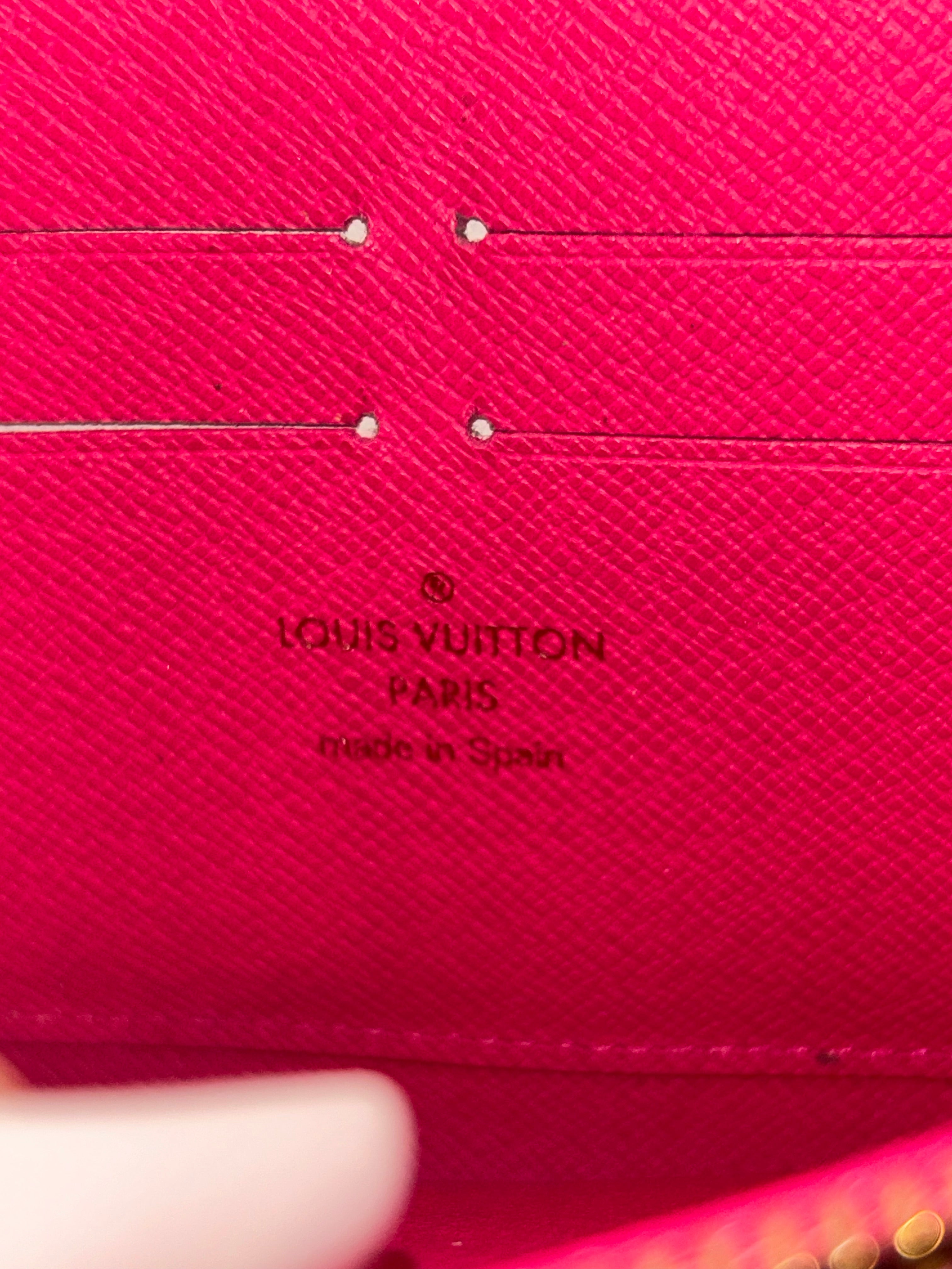 LV Multicolor Zippy Wallet