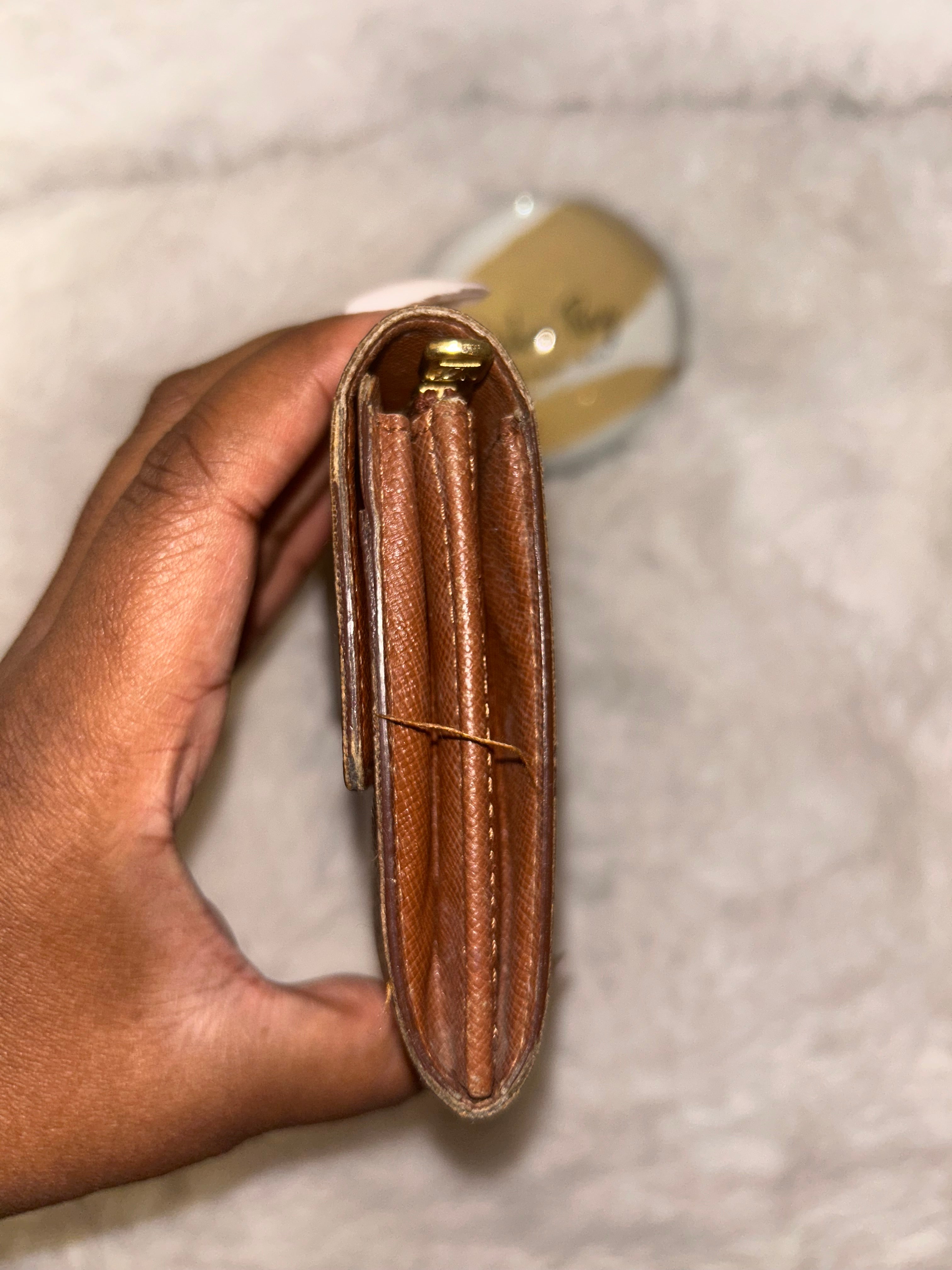LV Monogram Sarah Wallet