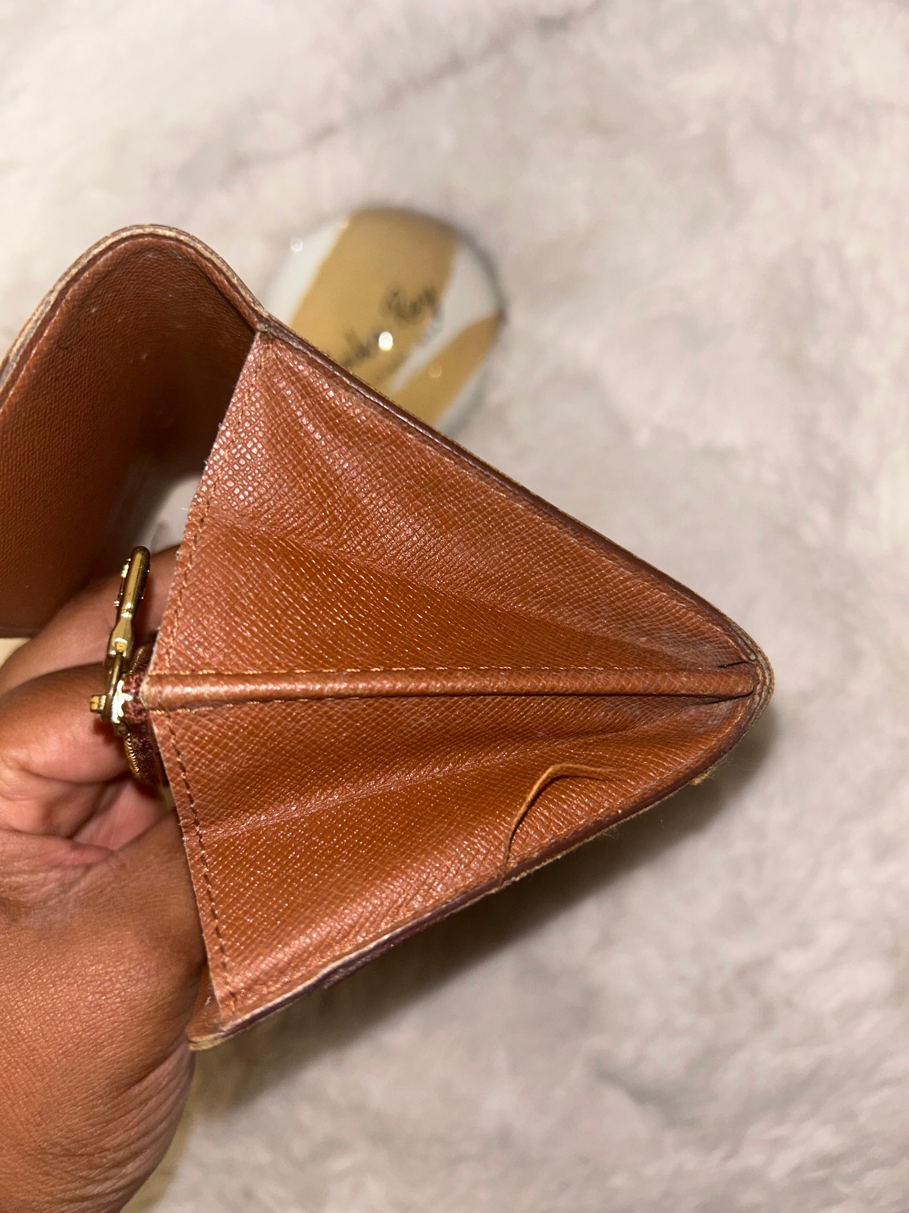LV Monogram Sarah Wallet