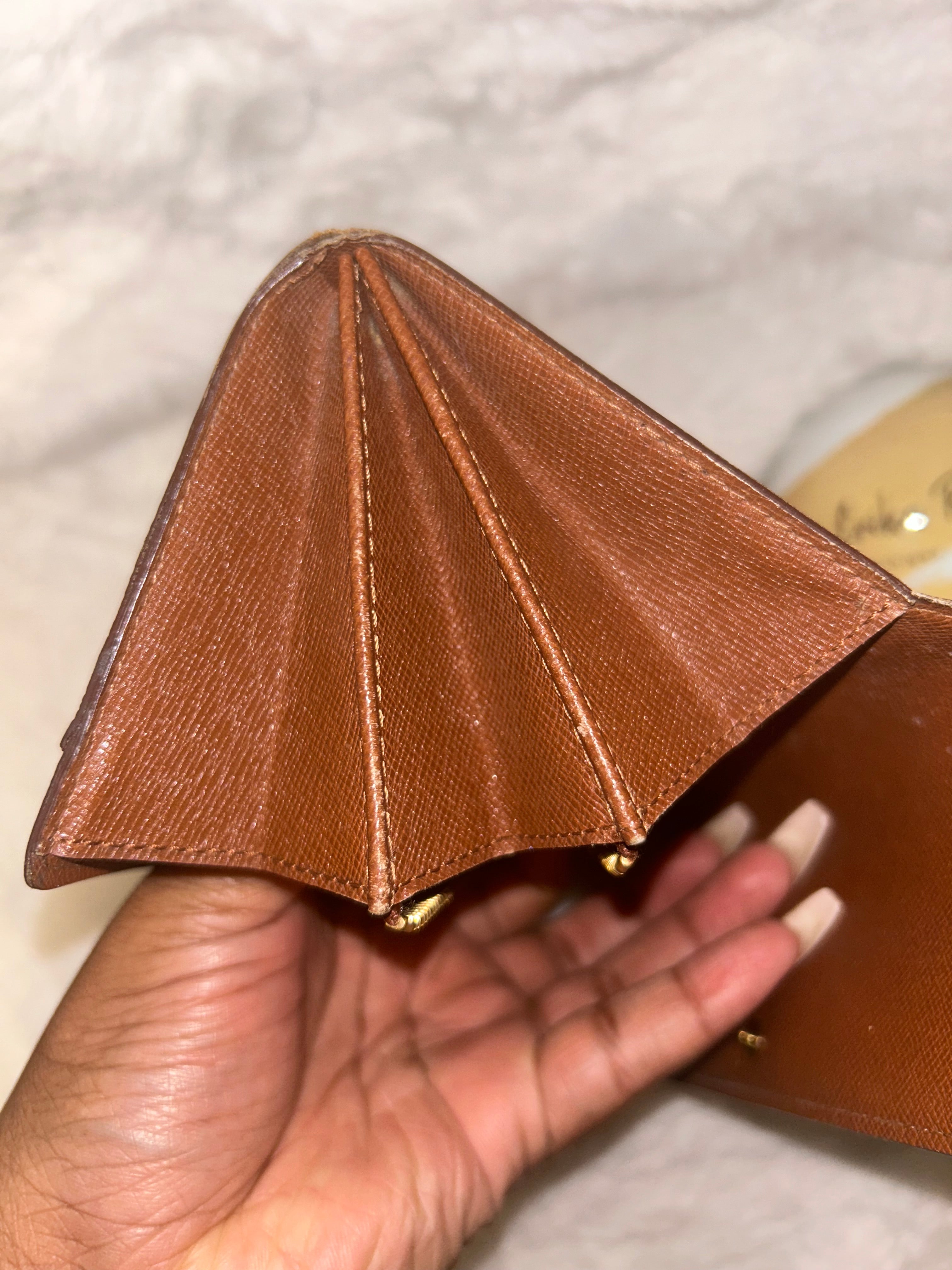 LV Monogram Sarah Wallet