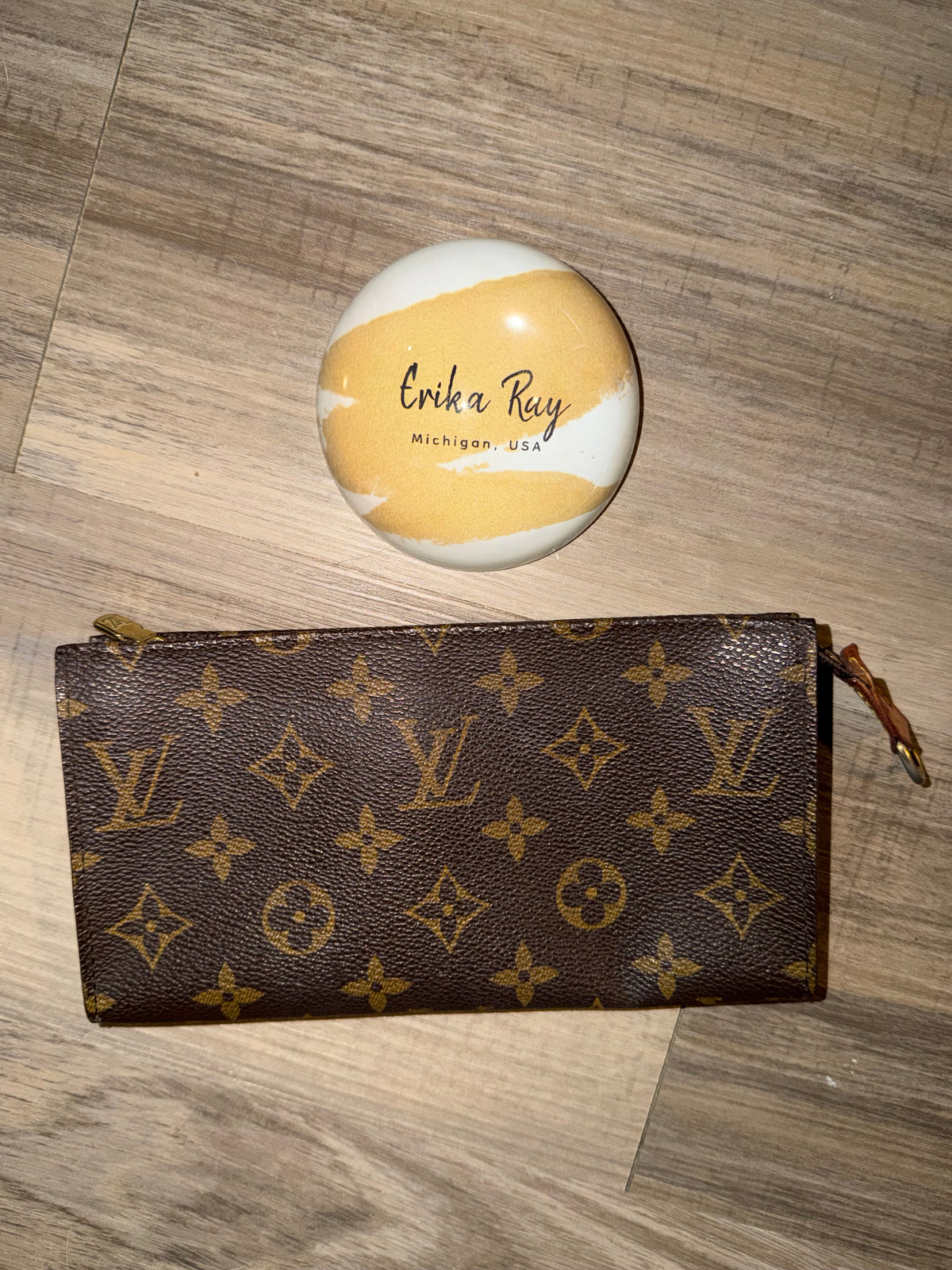 LV Monogram Bucket Pouch