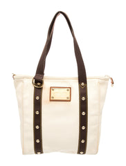 LV Antigua Cream Cabas MM