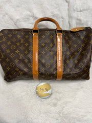 LV Vintage Monogram Keepall 45