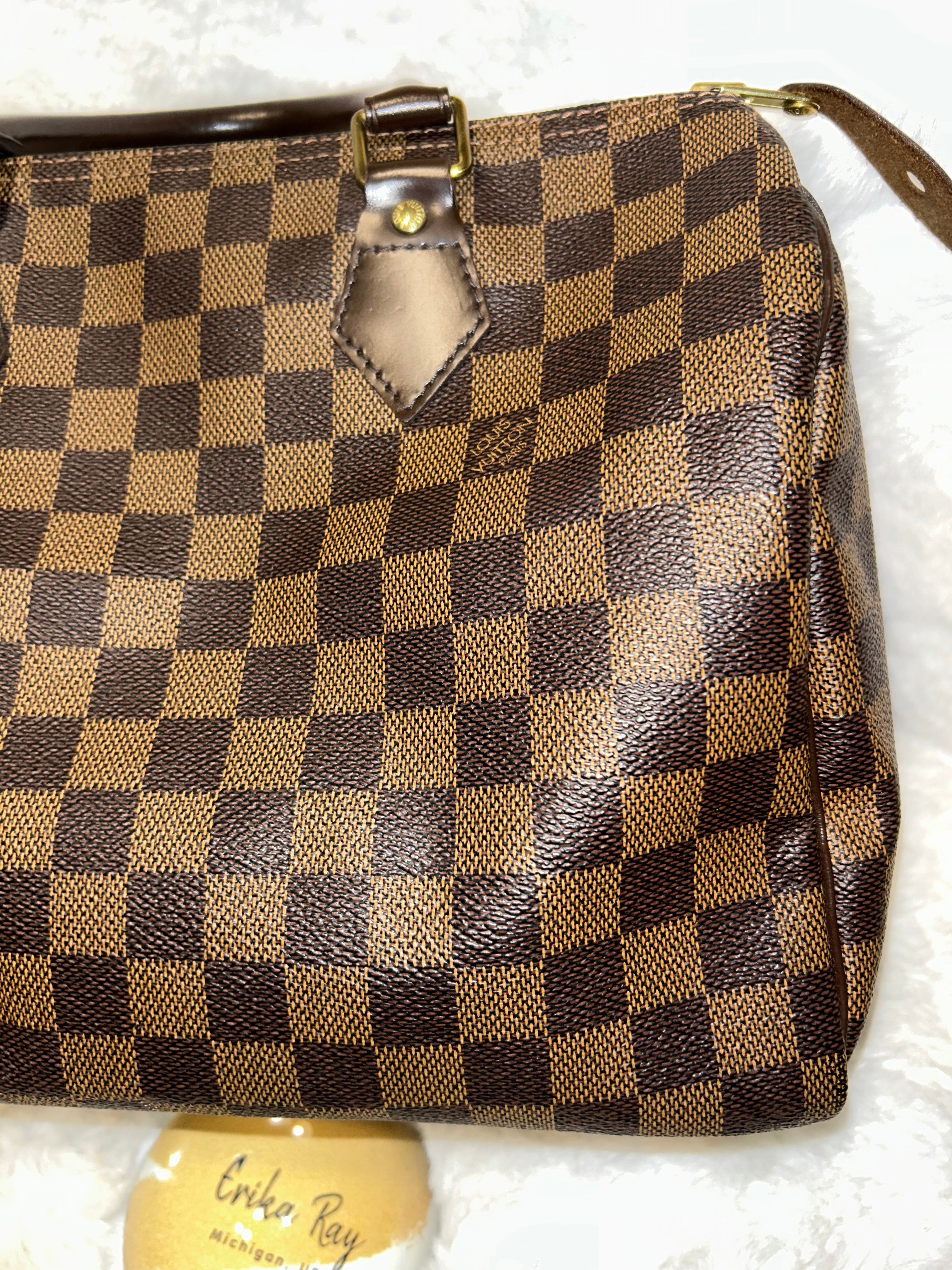 LV Damier Ebene Speedy 30