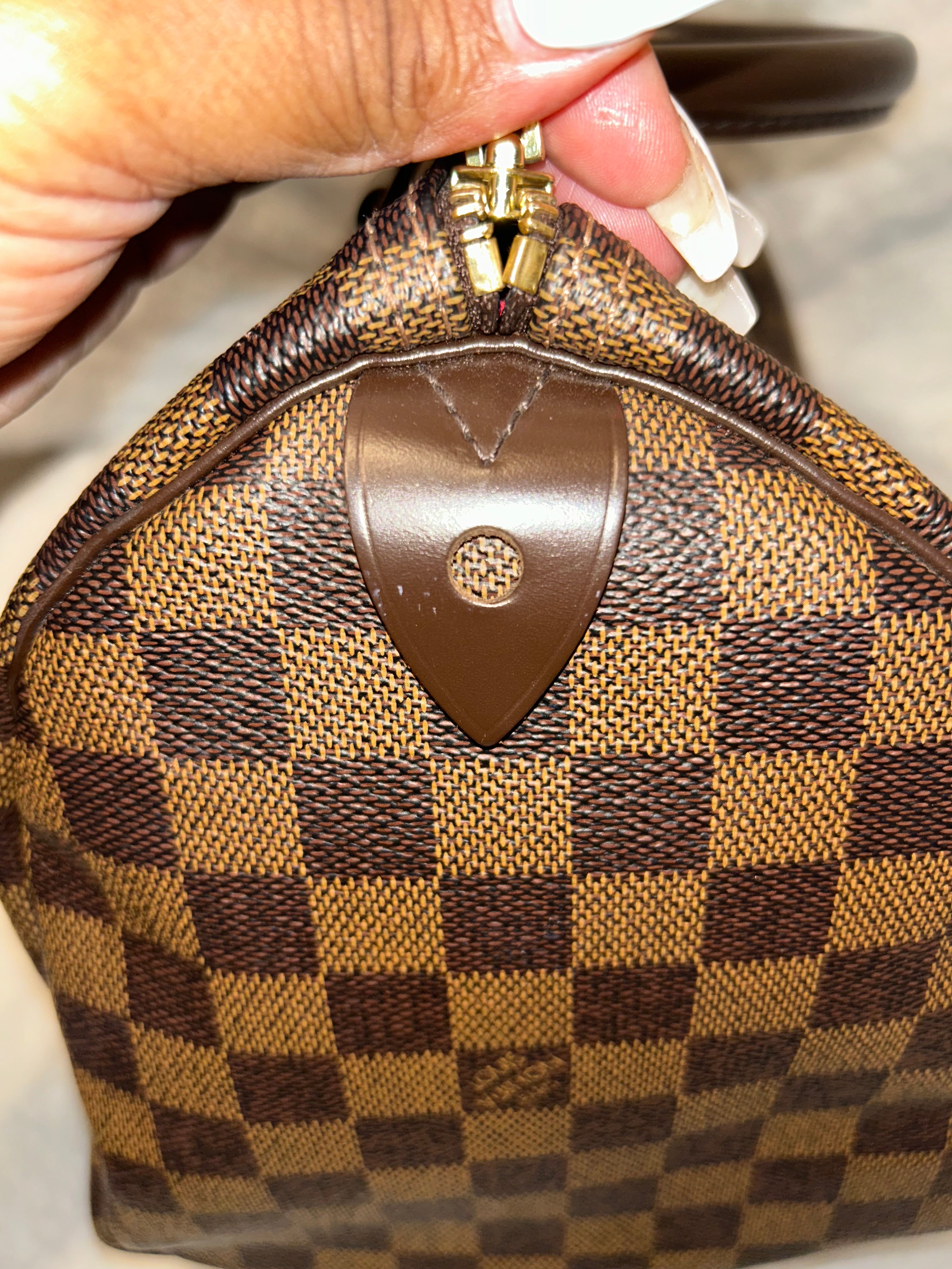 LV Damier Ebene Speedy 30