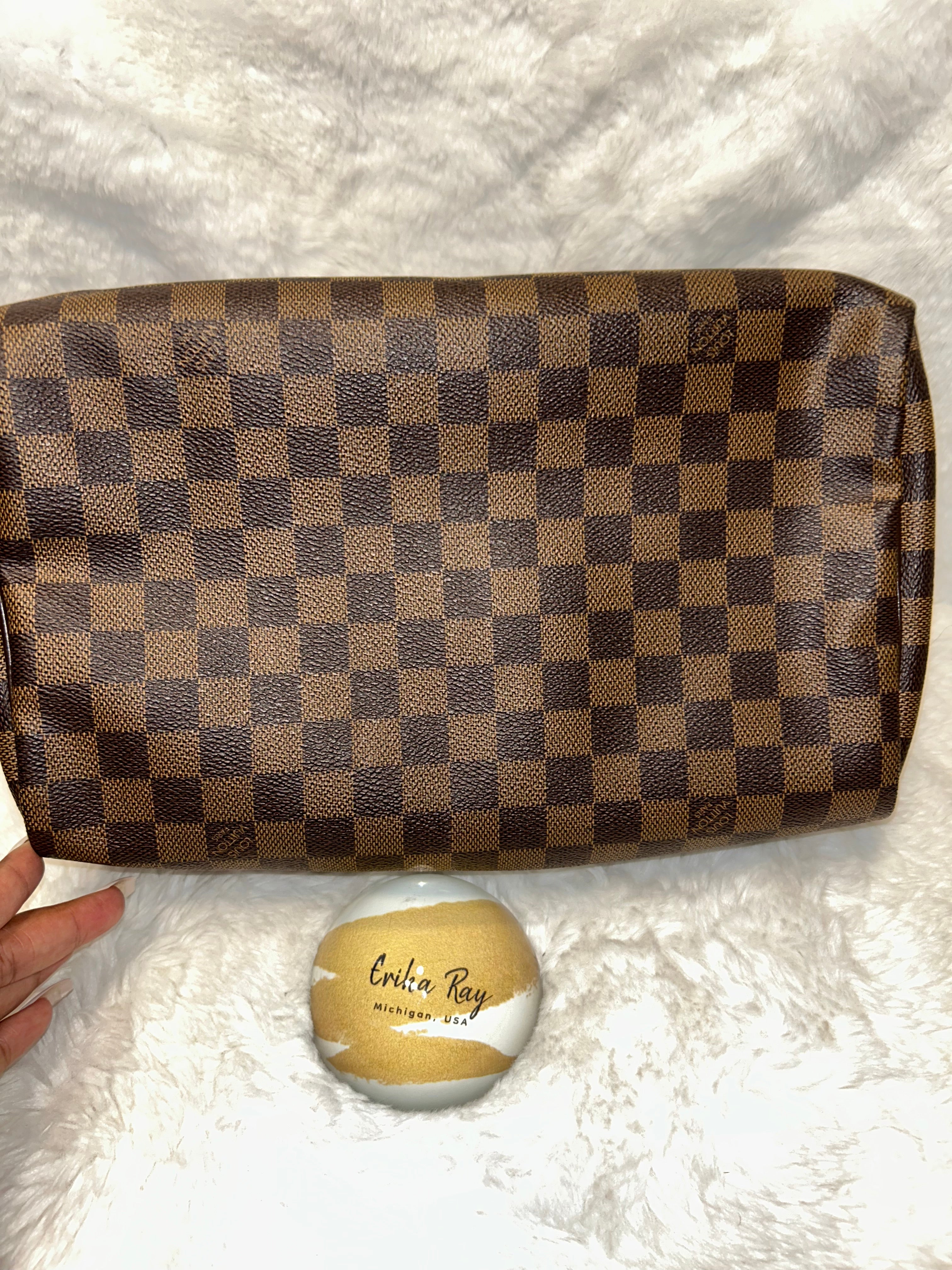 LV Damier Ebene Speedy 30
