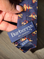 Burberry Vintage Silk Dog Tie