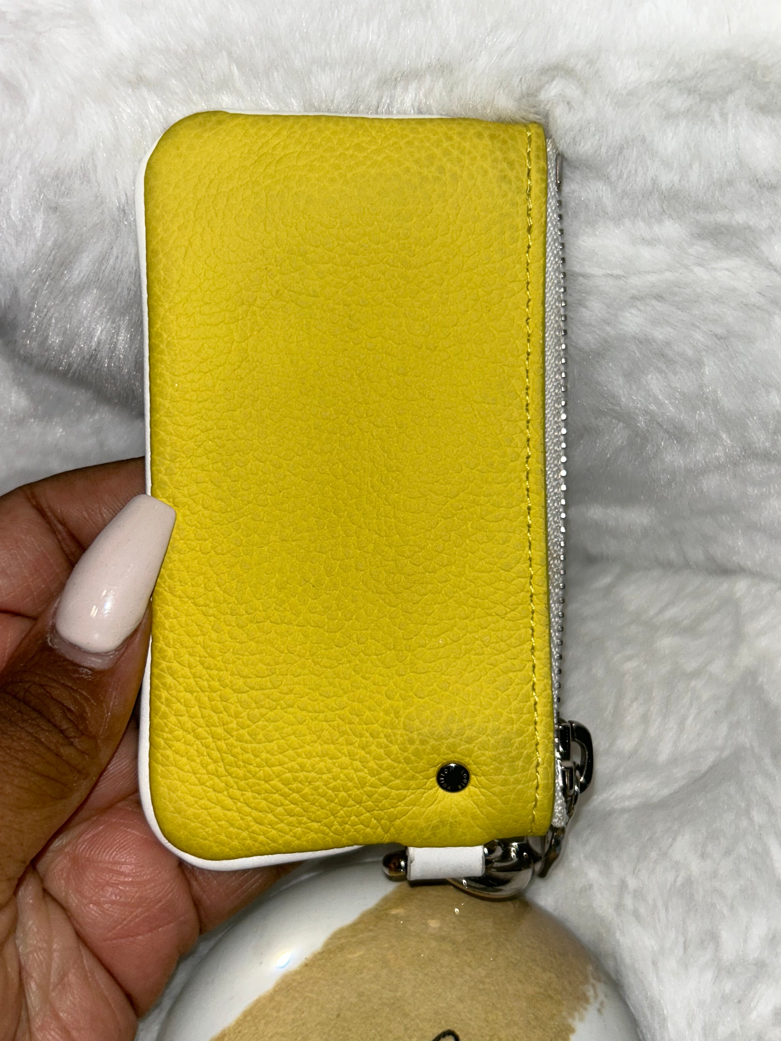 LV Limited Edition Yellow Pochette Cles