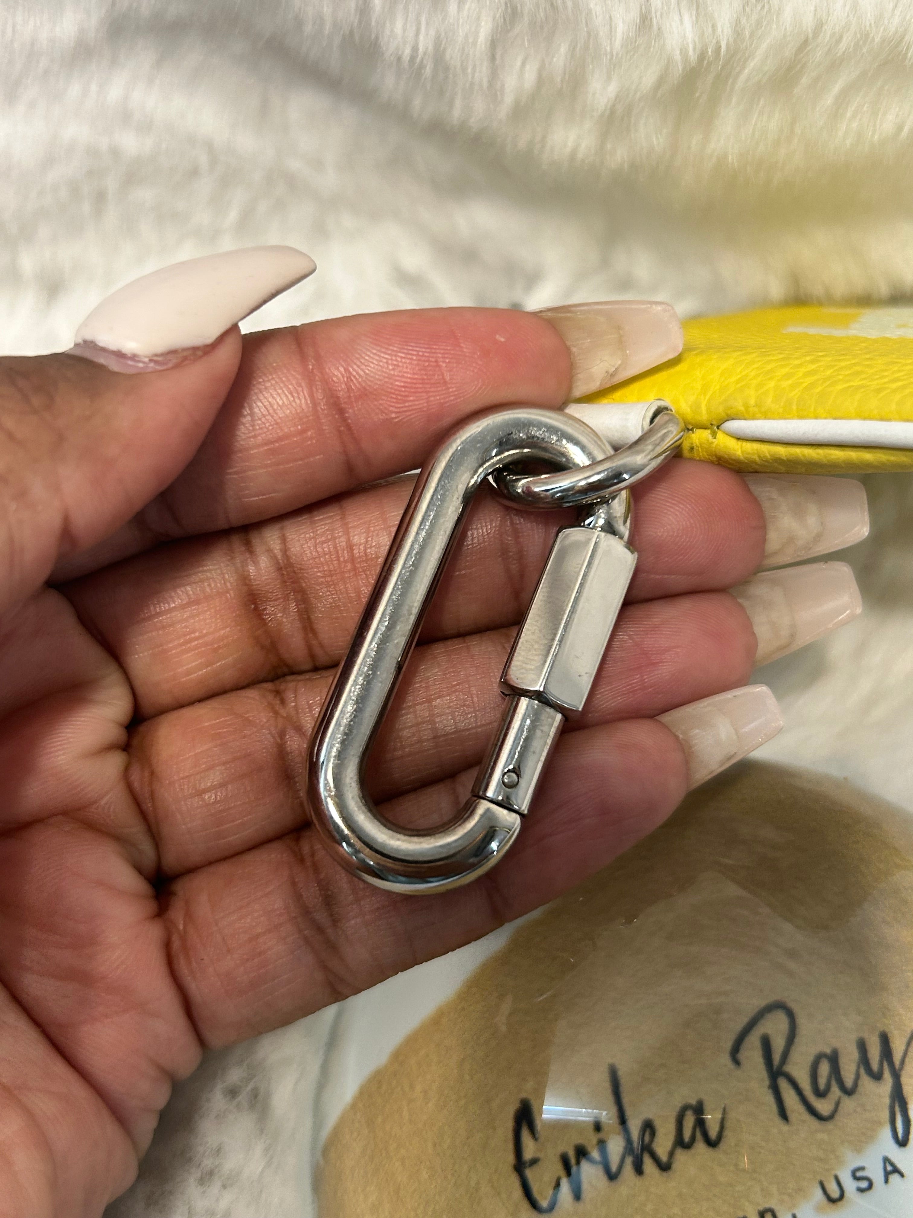 LV Limited Edition Yellow Pochette Cles