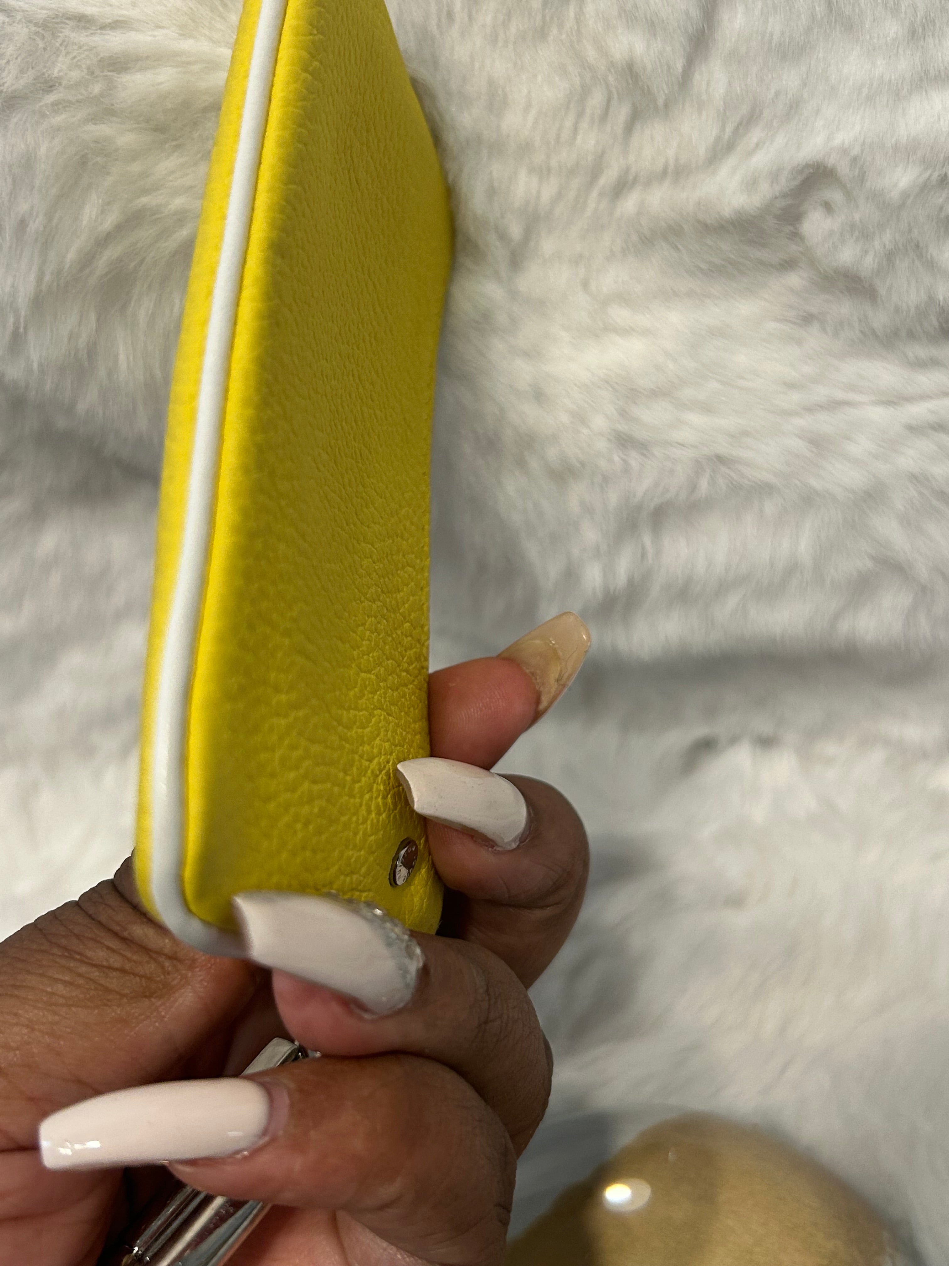 LV Limited Edition Yellow Pochette Cles