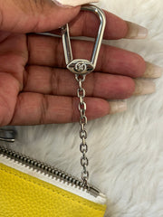 LV Limited Edition Yellow Pochette Cles