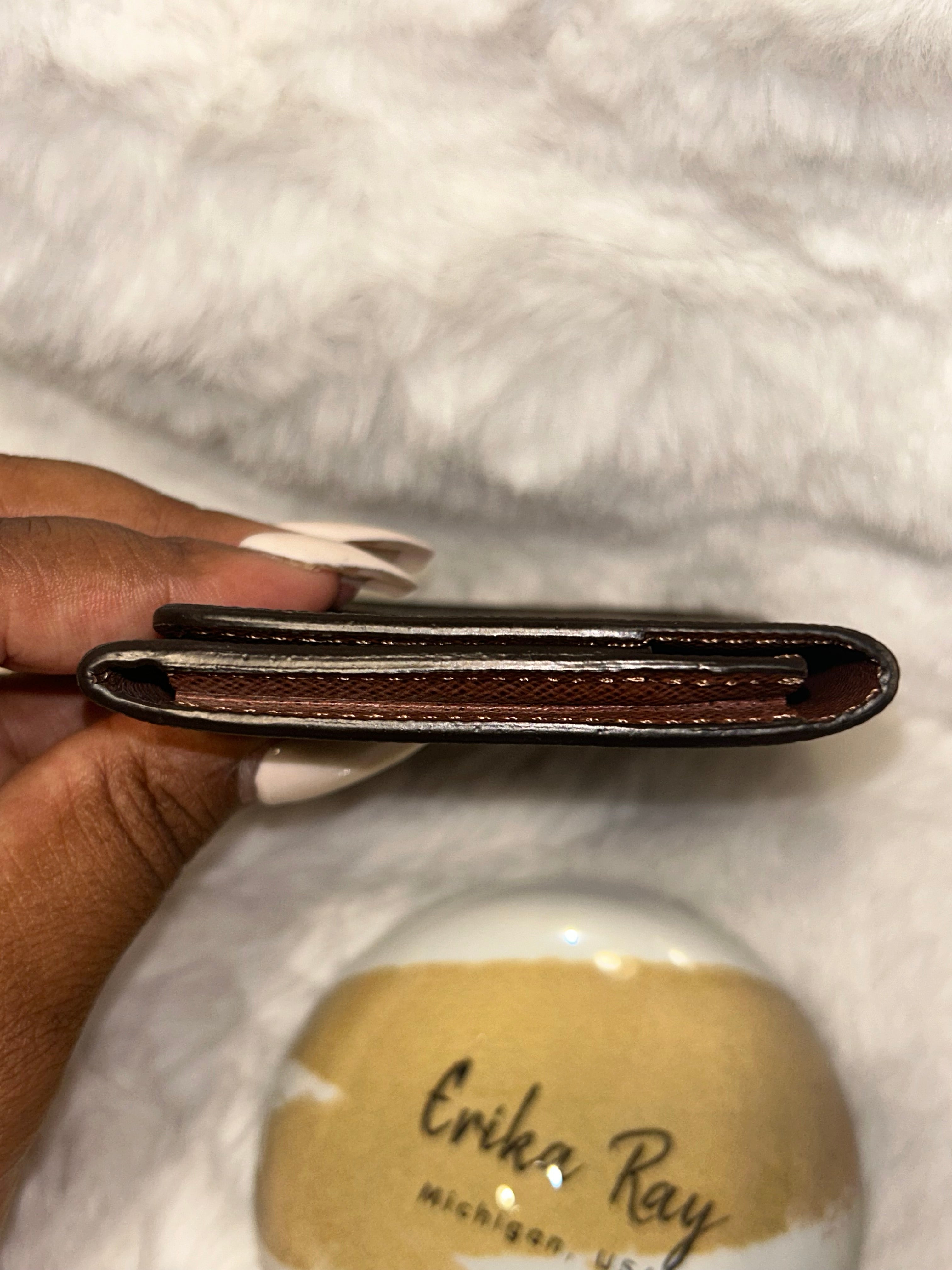 LV Monogram Business Card Case