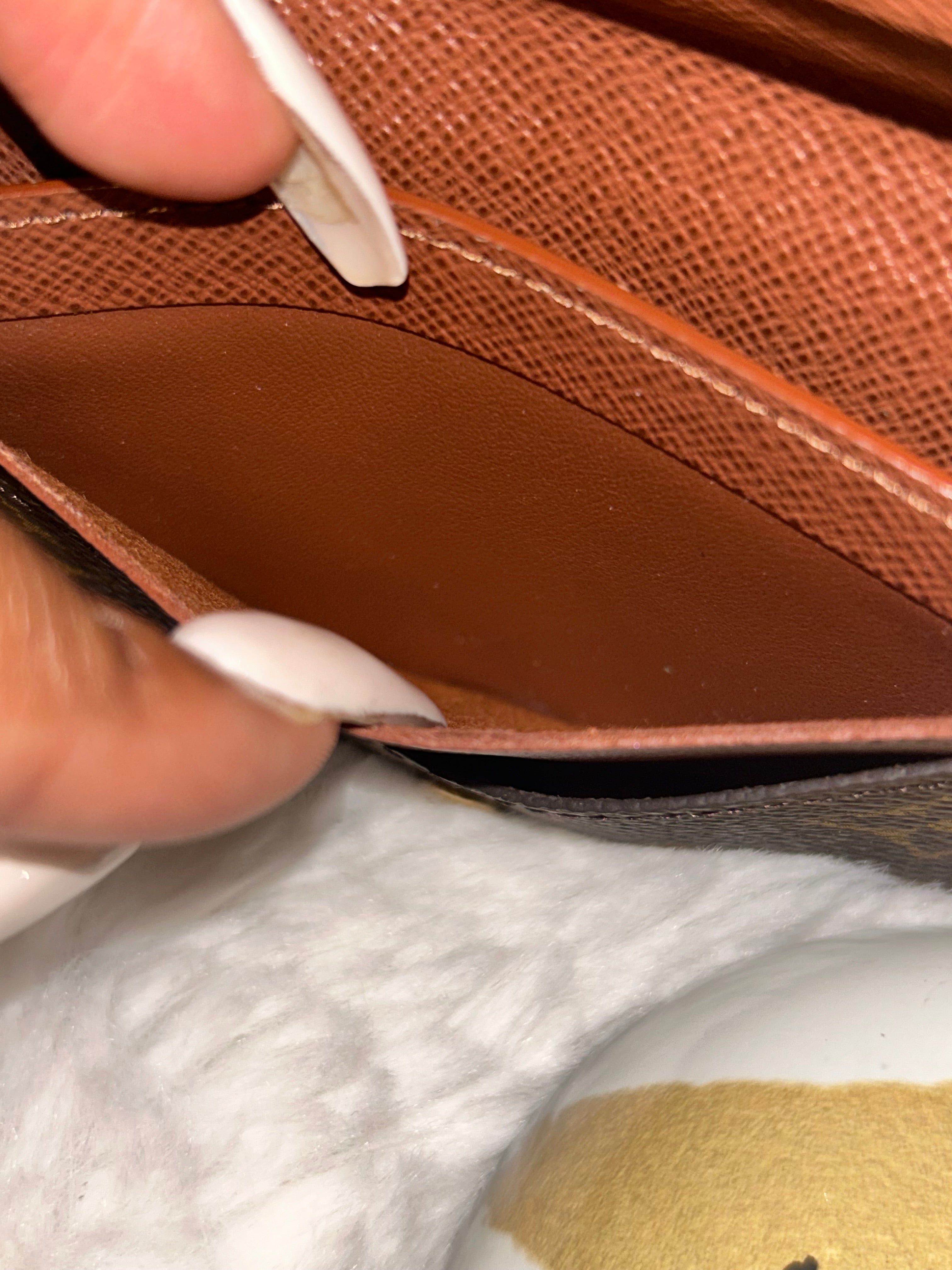 LV Monogram Business Card Case