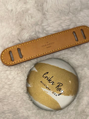 LV Vachetta Shoulder Pad (for strap)