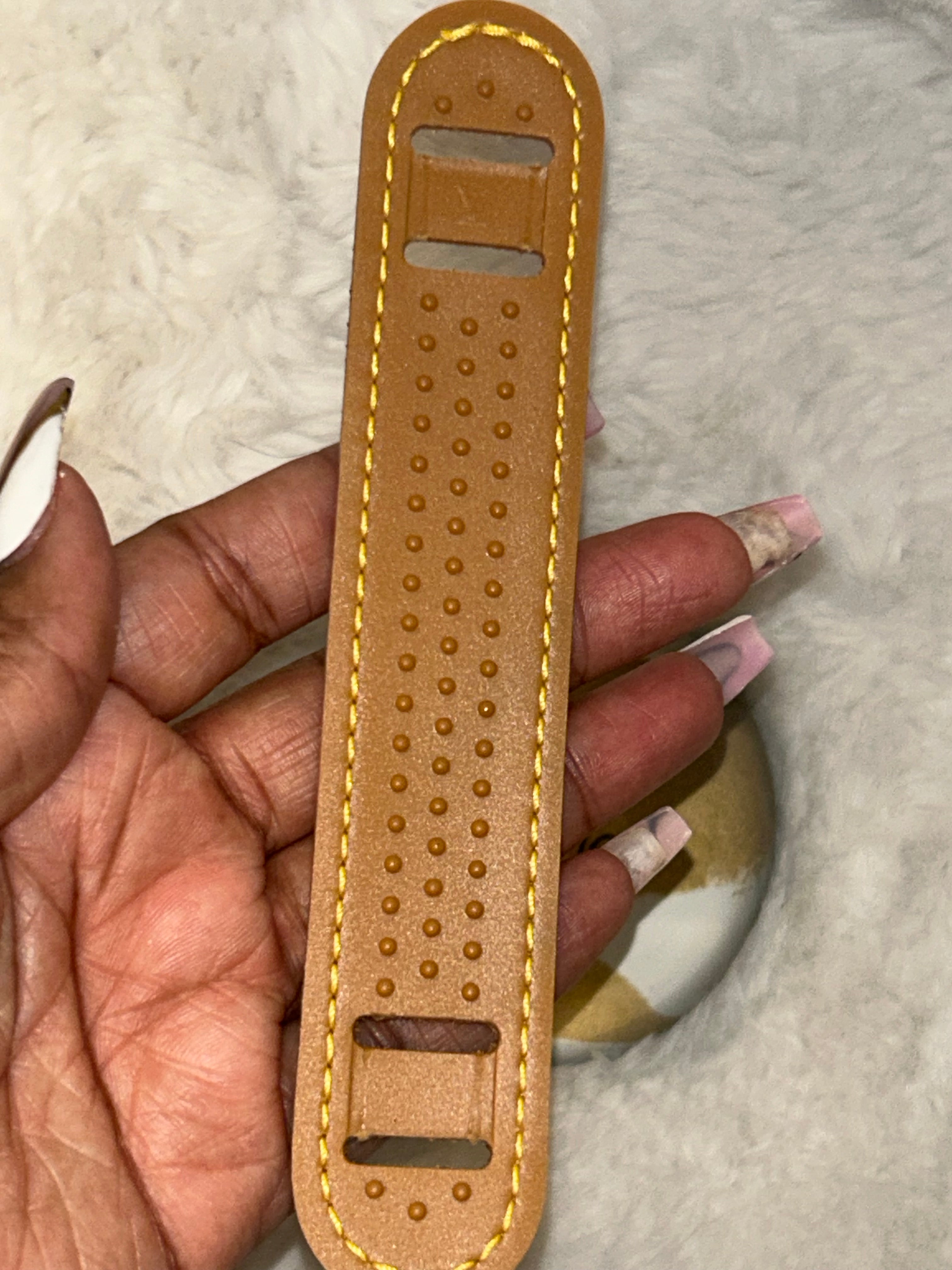 LV Vachetta Shoulder Pad (for strap)