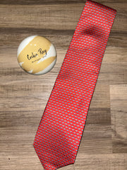 Salvatore Ferragamo Red Silk Tie