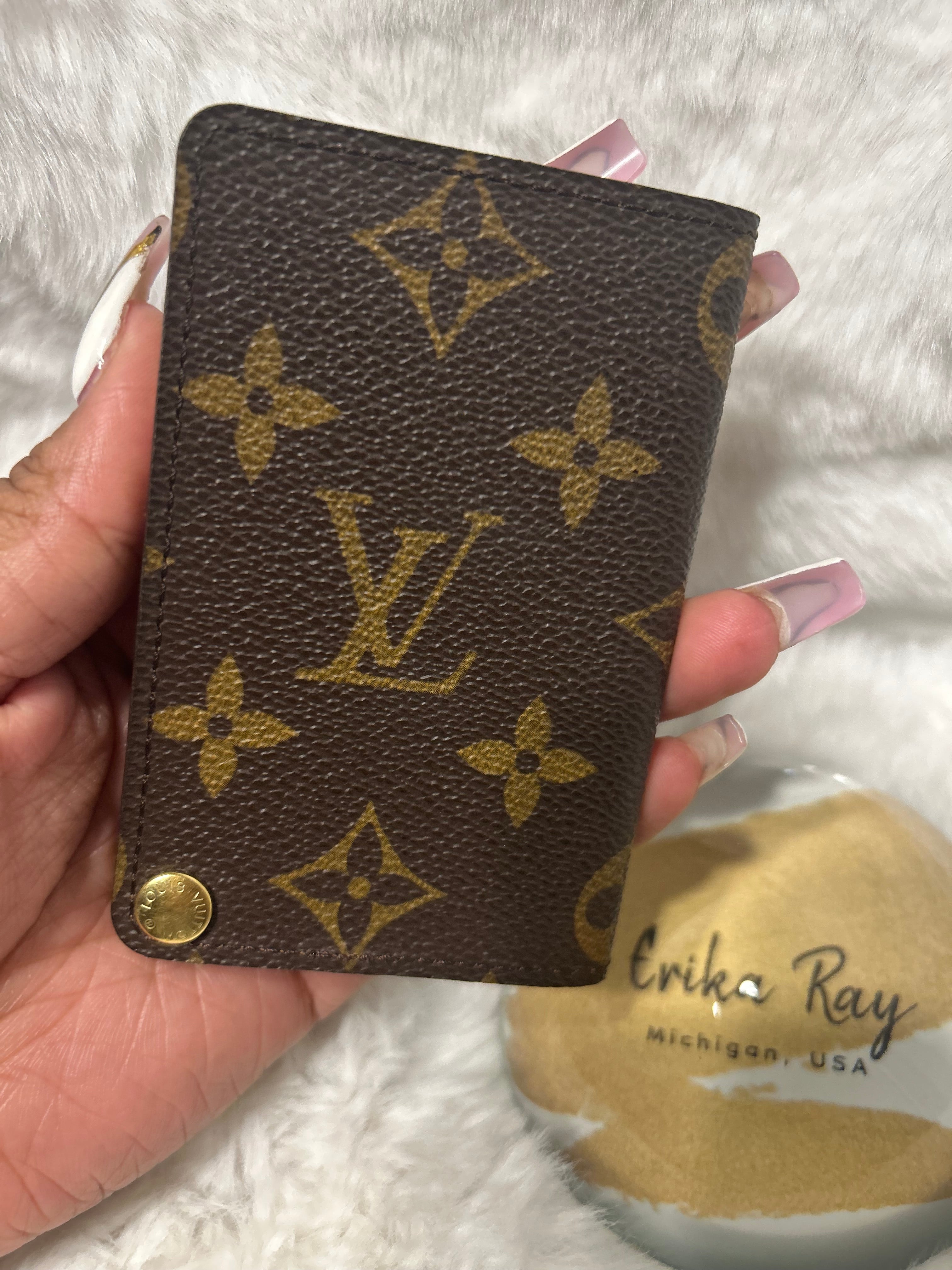LV Monogram Card/Photo Holder