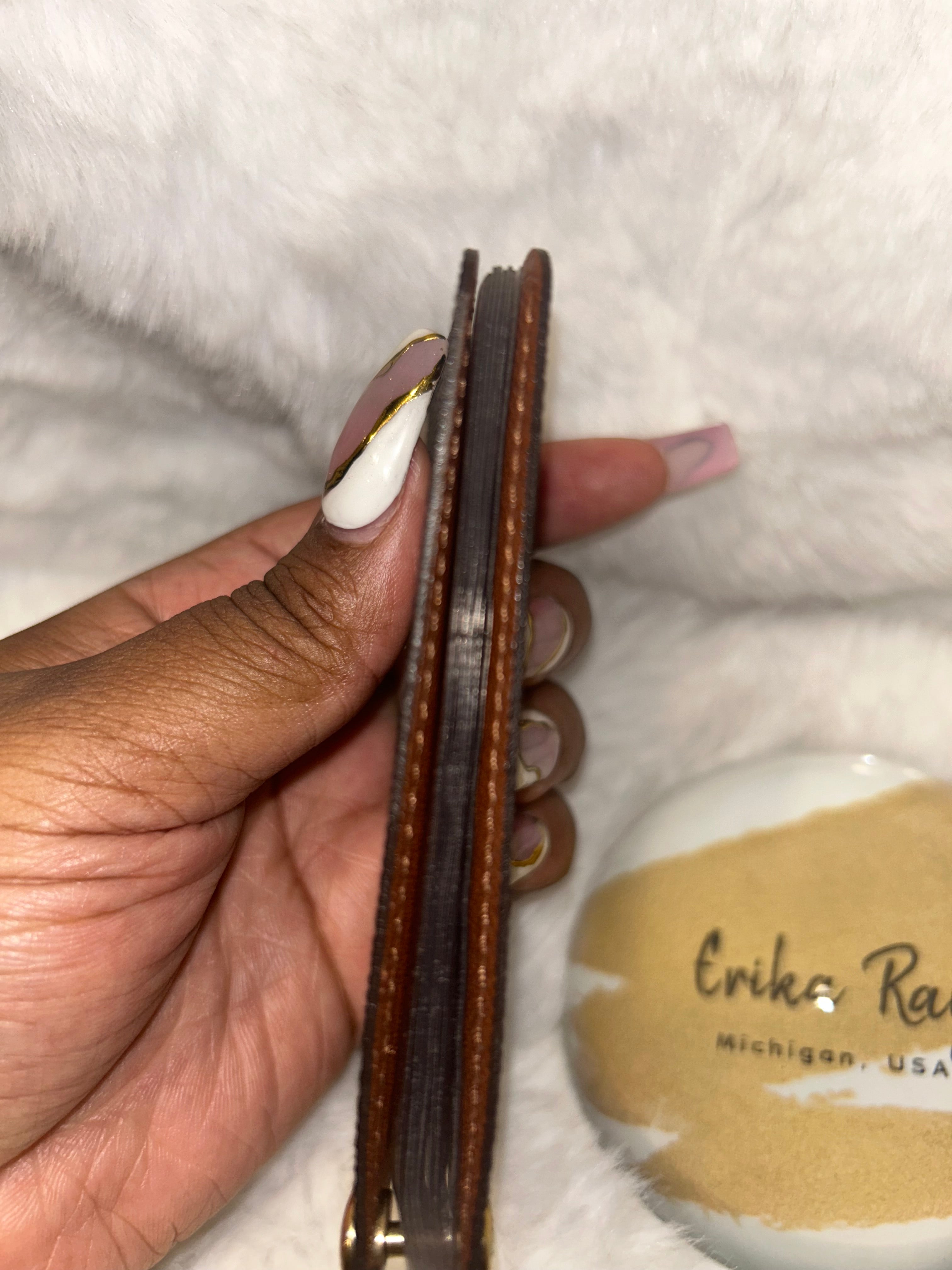 LV Monogram Card/Photo Holder