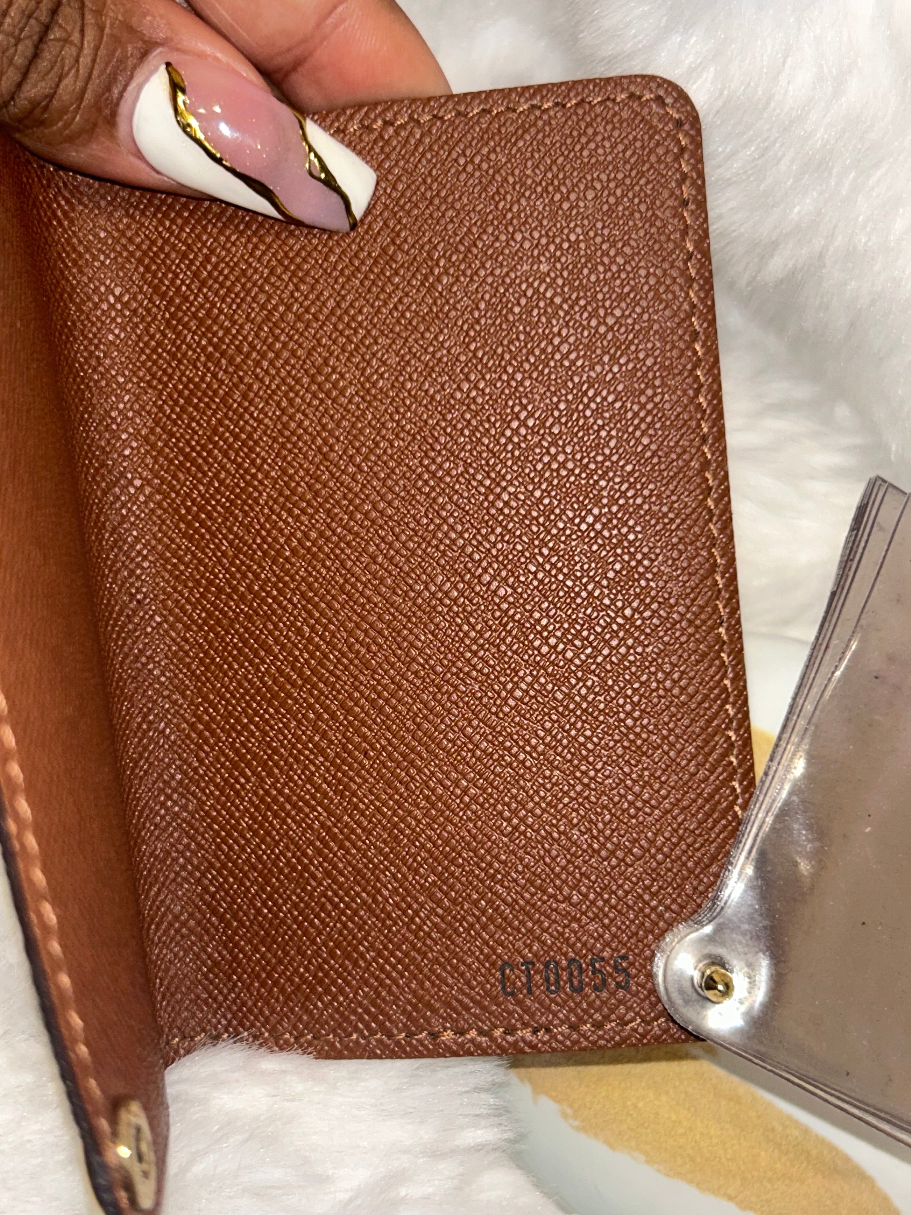 LV Monogram Card/Photo Holder