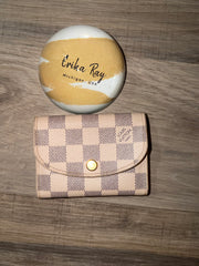 LV Damier Azur Rosalie Coin Purse