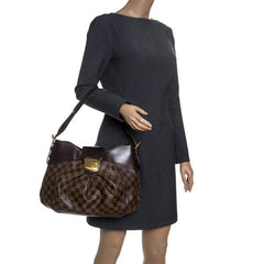 LV Damier Ebene Sistina MM