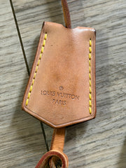 LV Vachetta Key Bell & Lock/Key Set