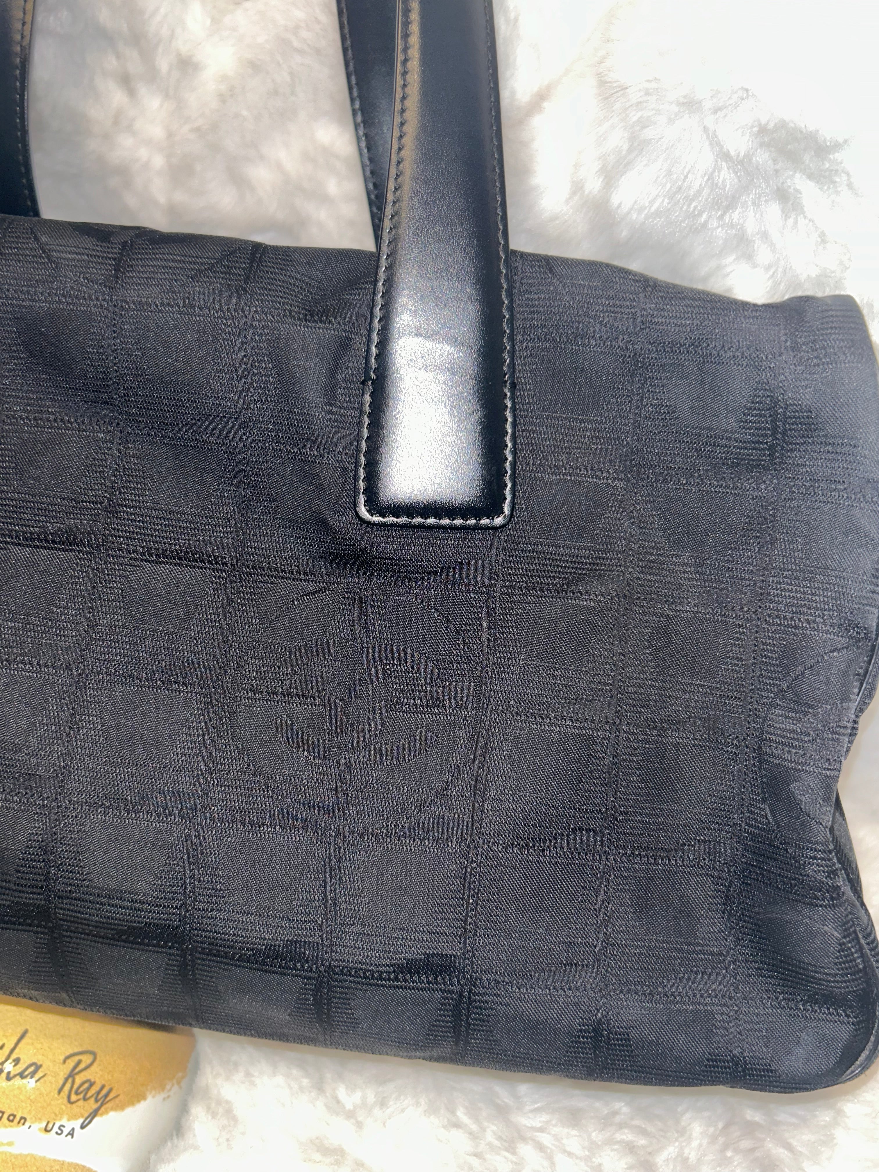 Chanel Black Travel Tote