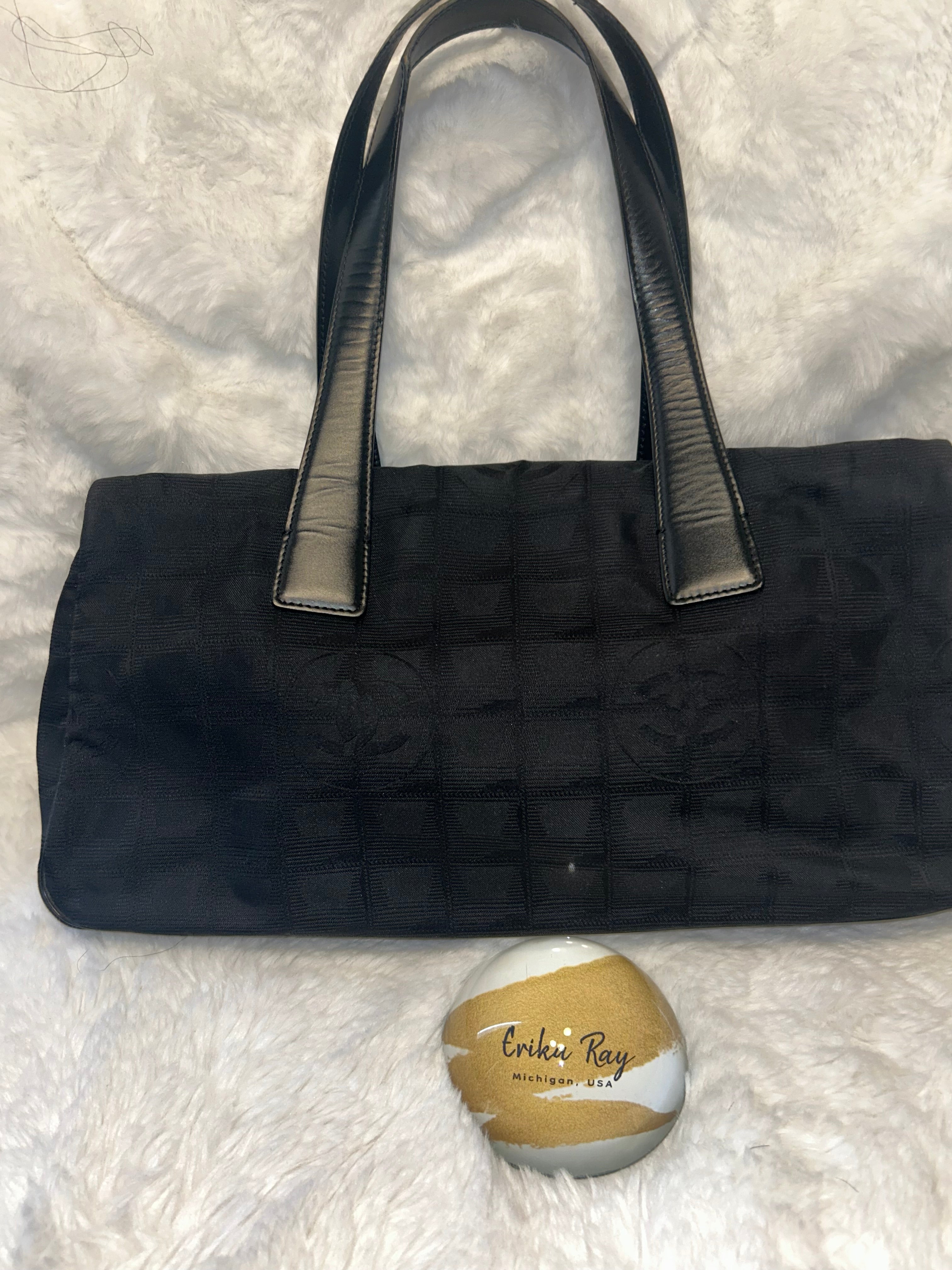 Chanel Black Travel Tote