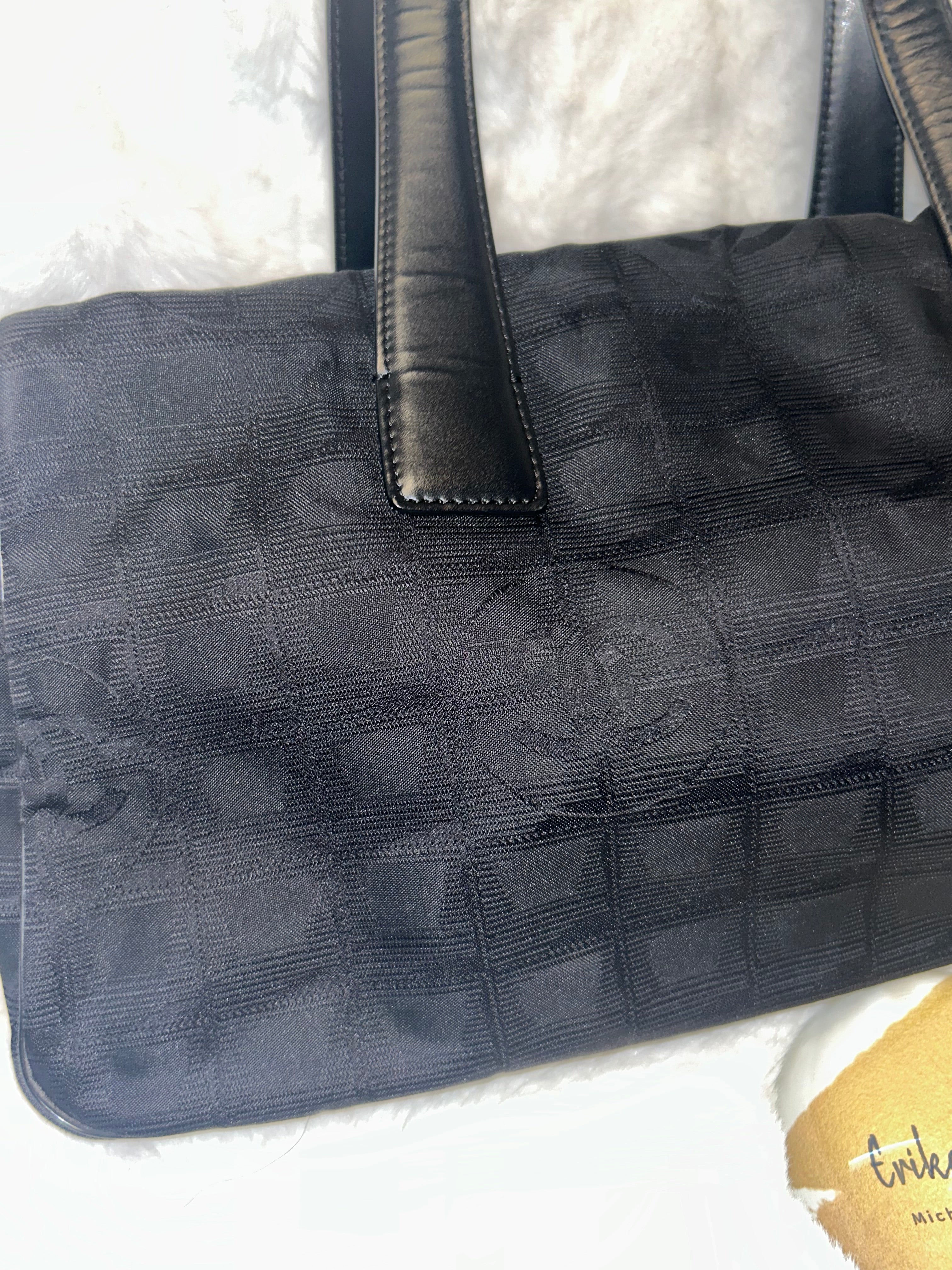 Chanel Black Travel Tote