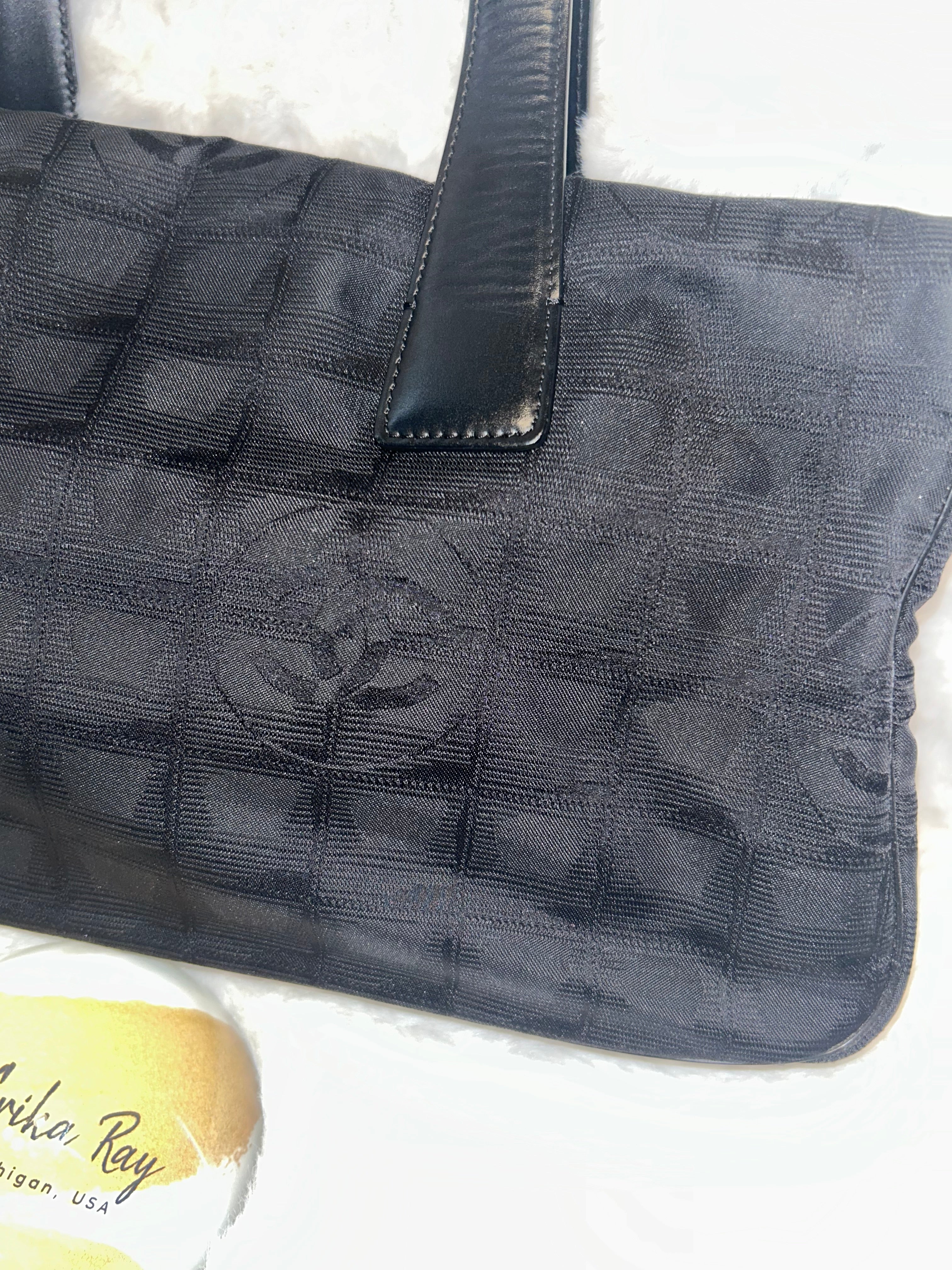Chanel Black Travel Tote