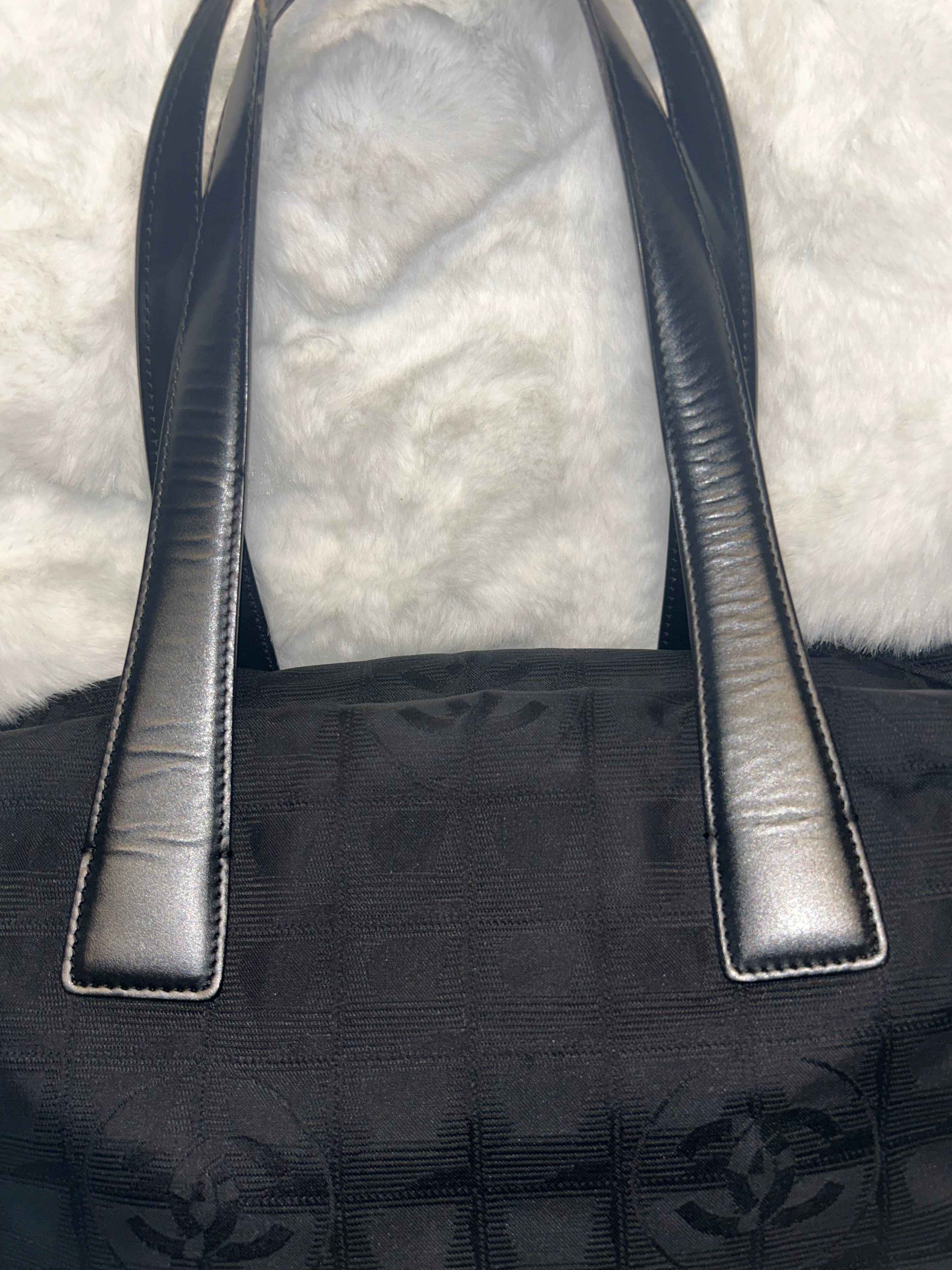 Chanel Black Travel Tote