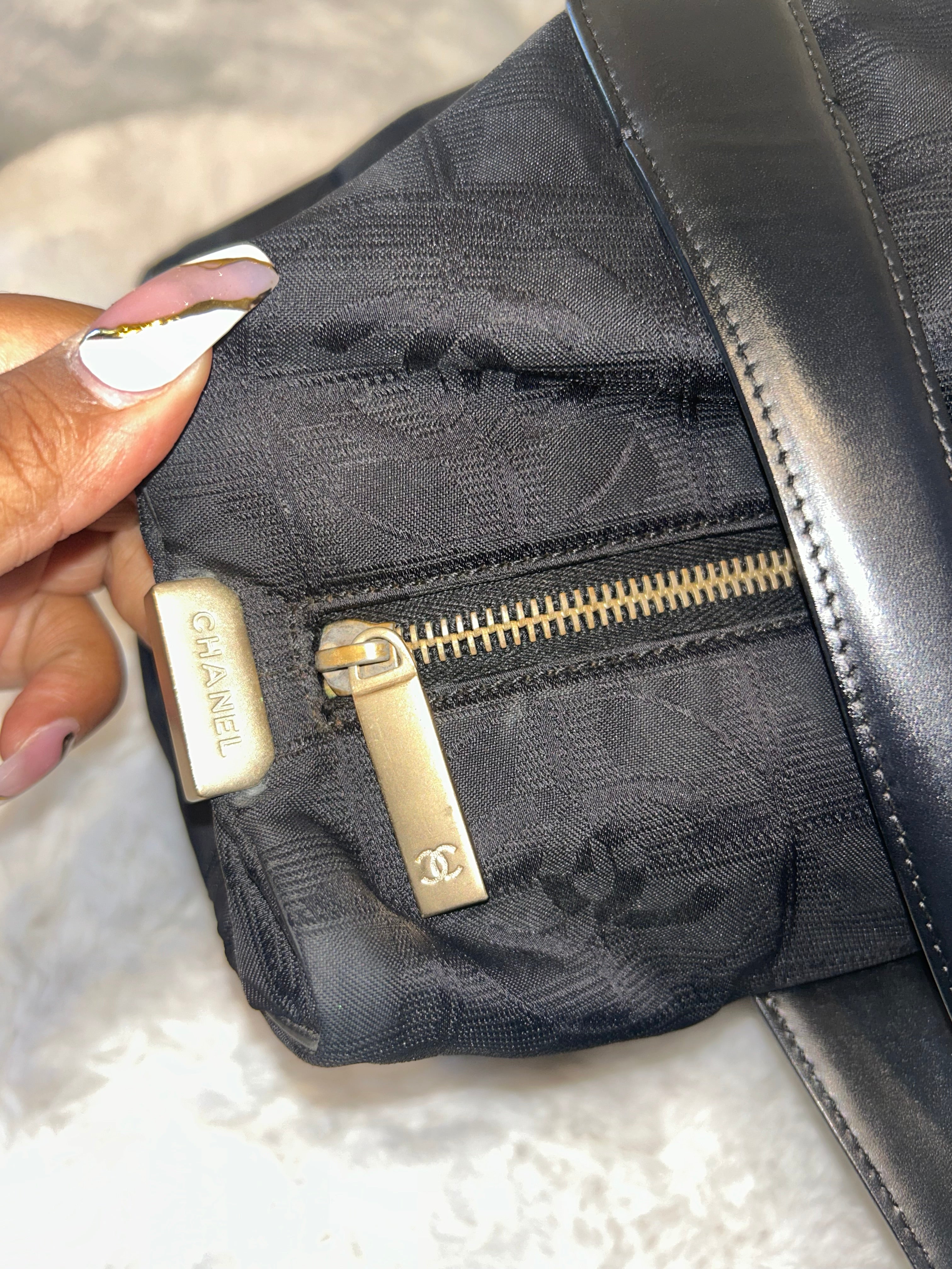 Chanel Black Travel Tote