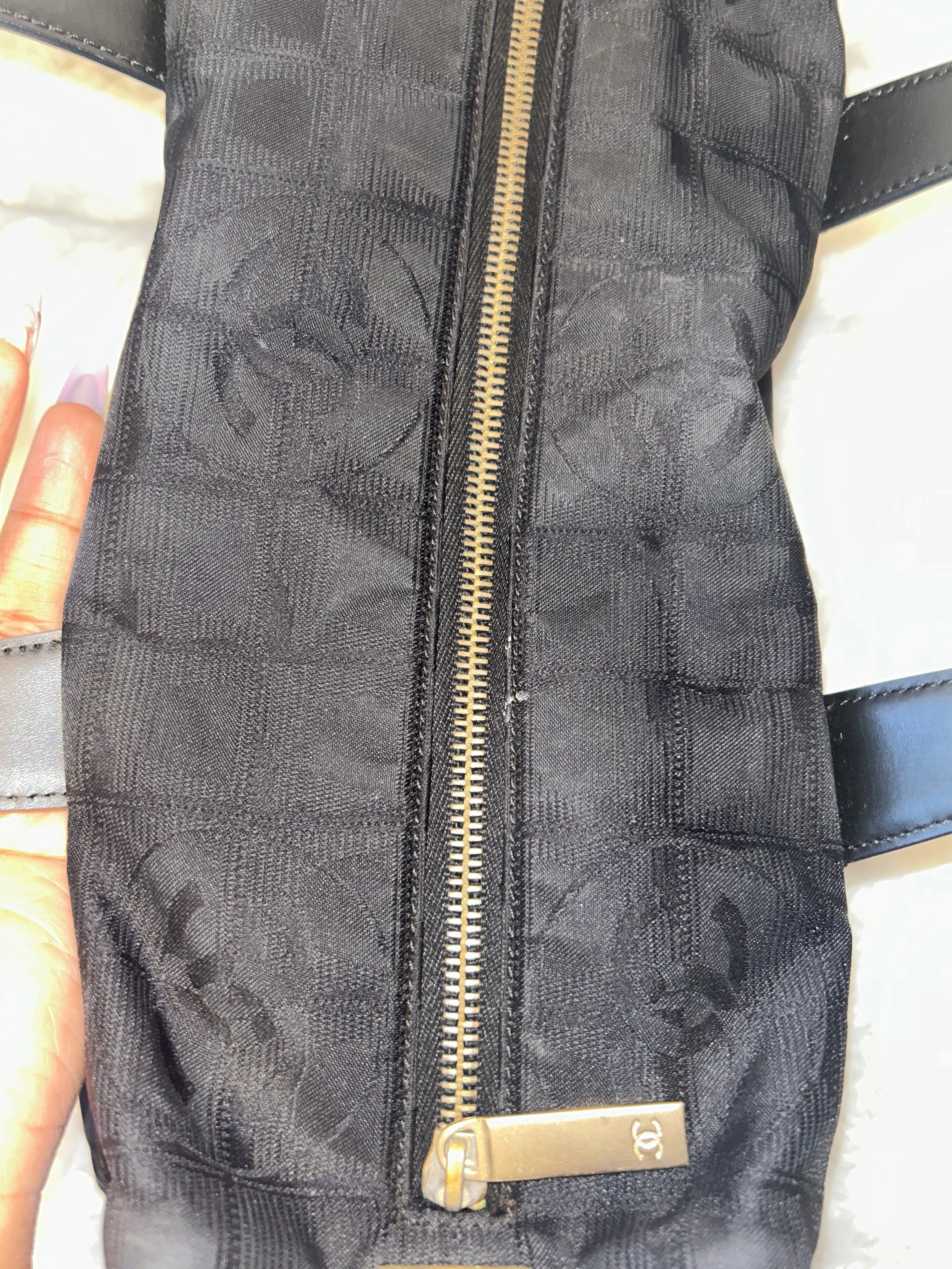 Chanel Black Travel Tote