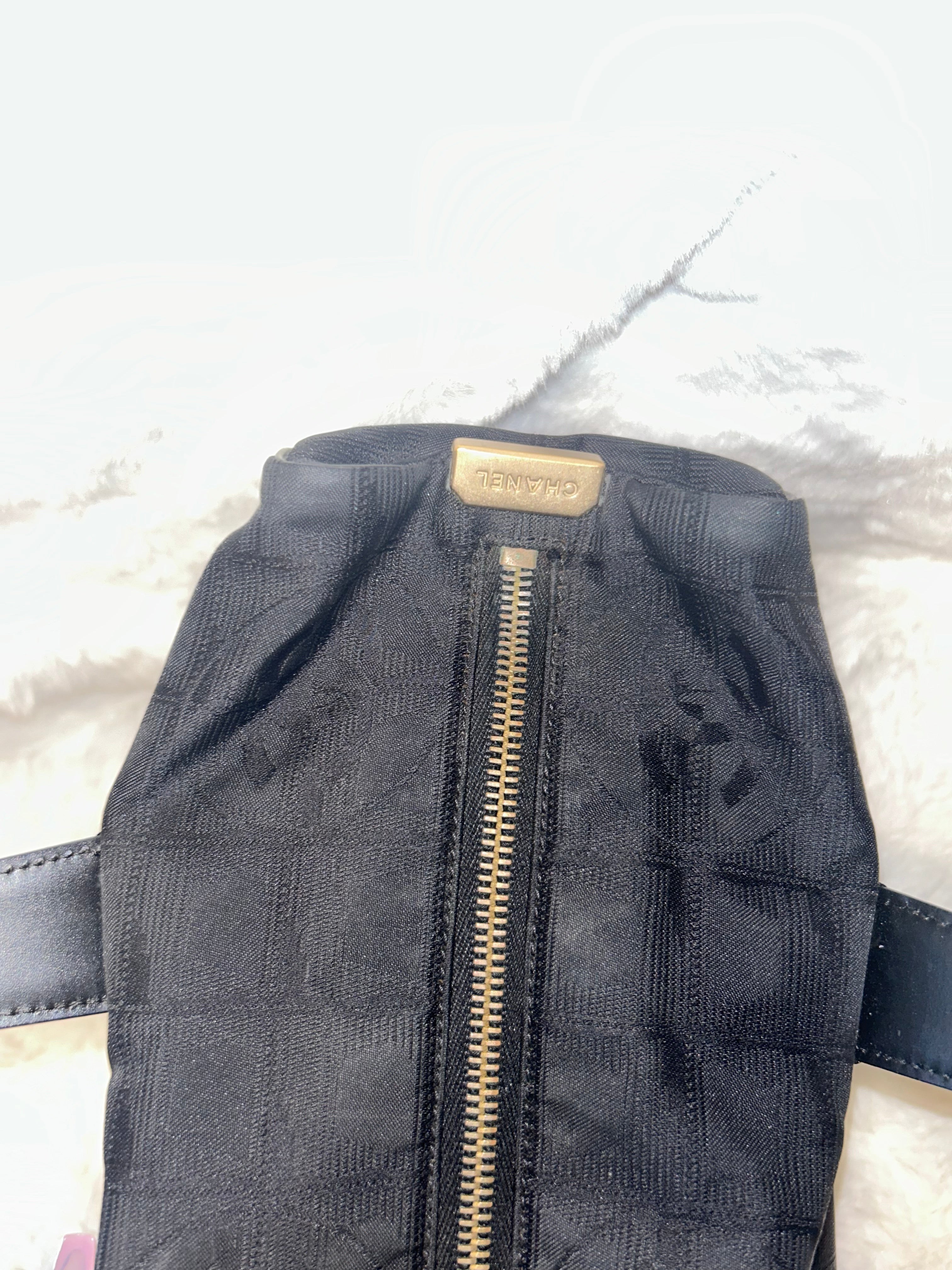 Chanel Black Travel Tote