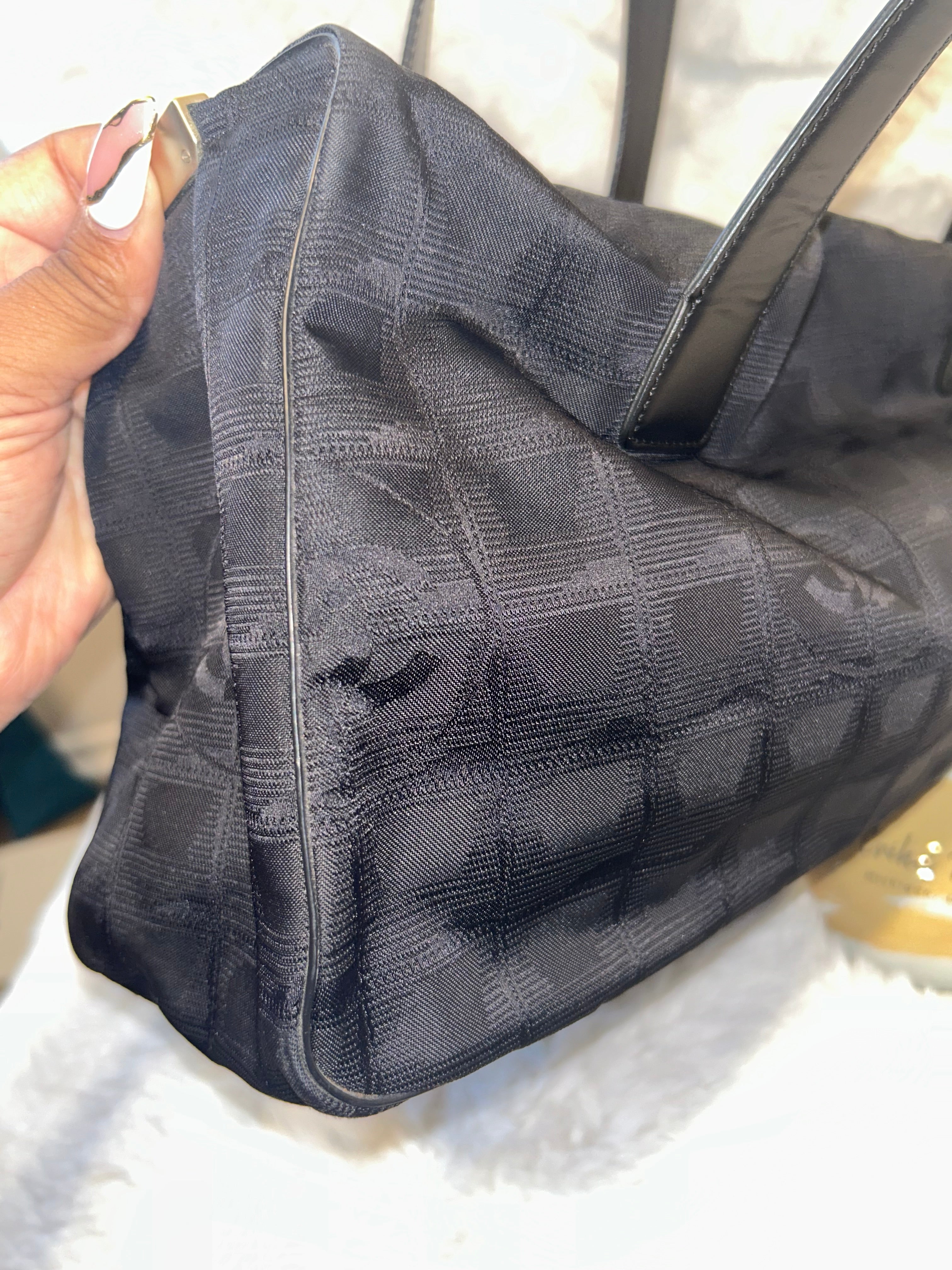 Chanel Black Travel Tote