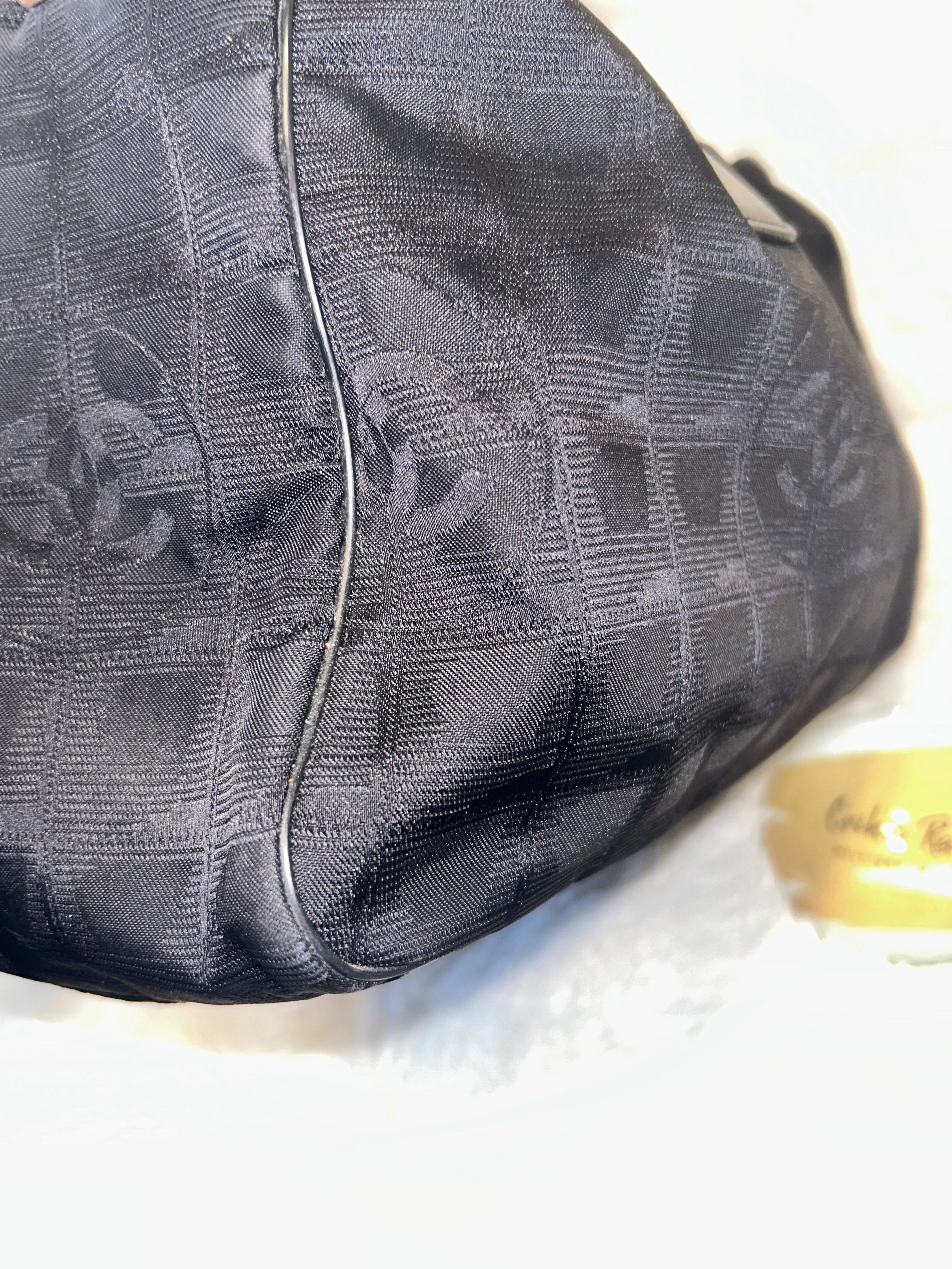 Chanel Black Travel Tote