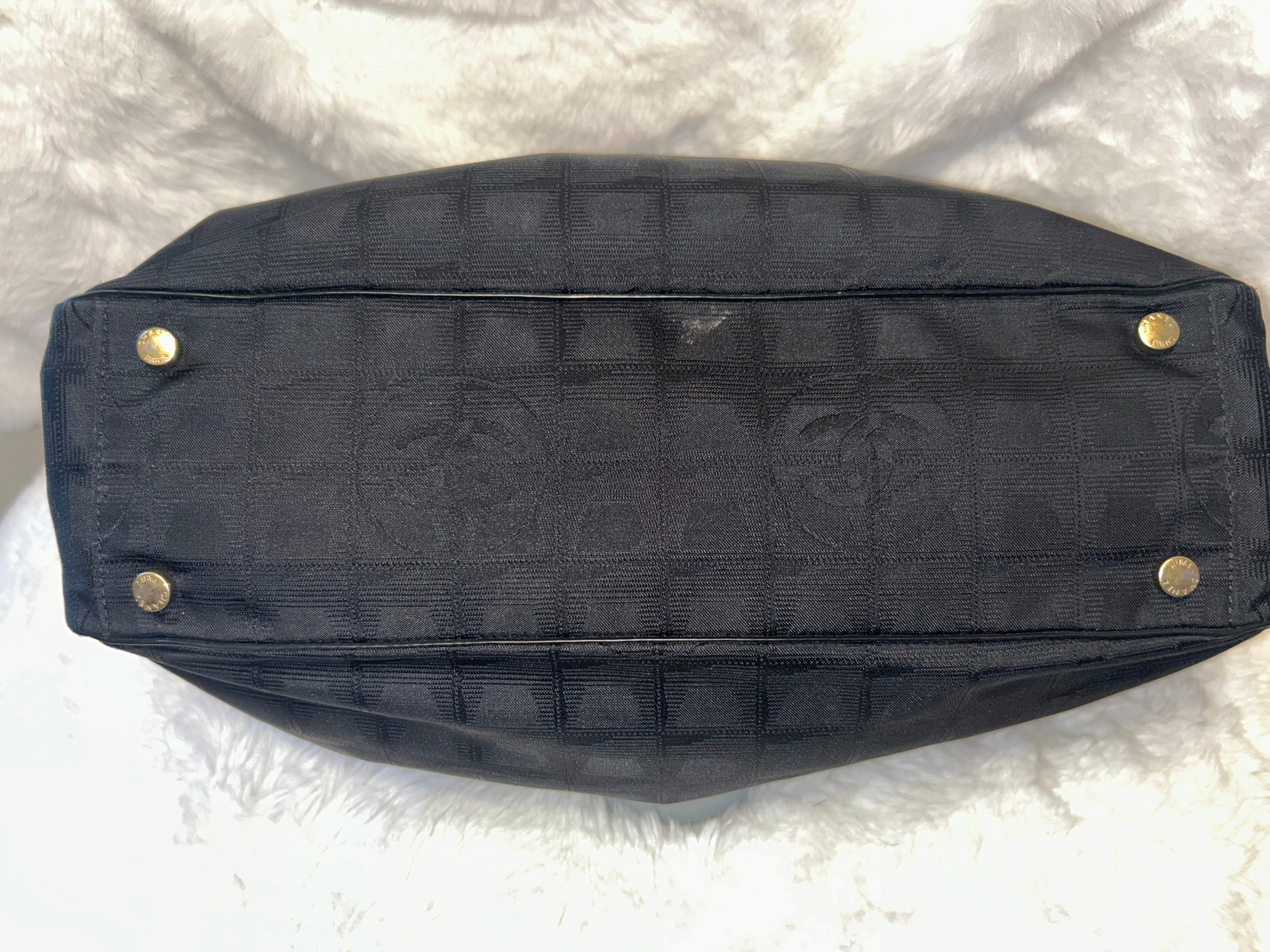 Chanel Black Travel Tote