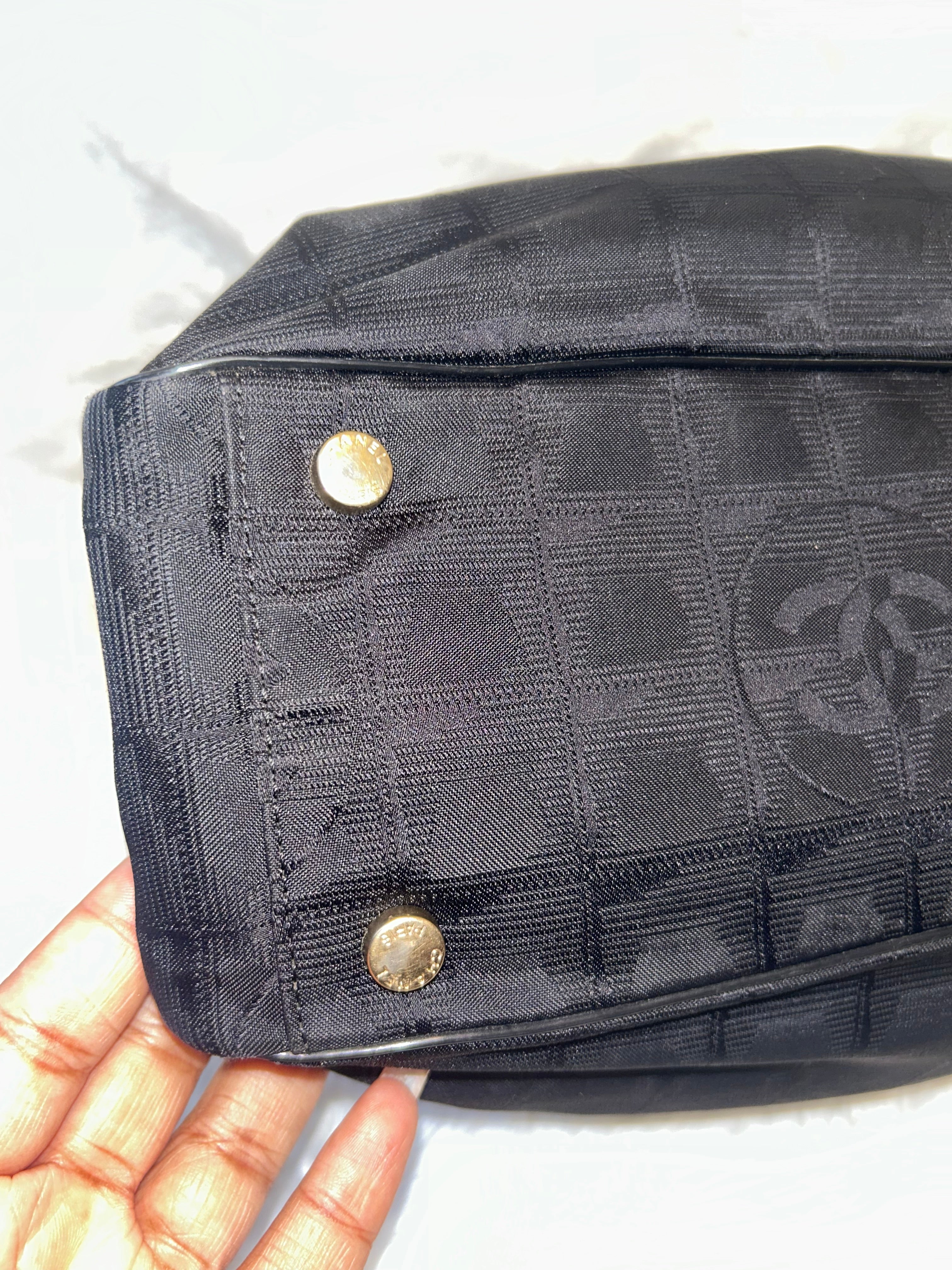Chanel Black Travel Tote