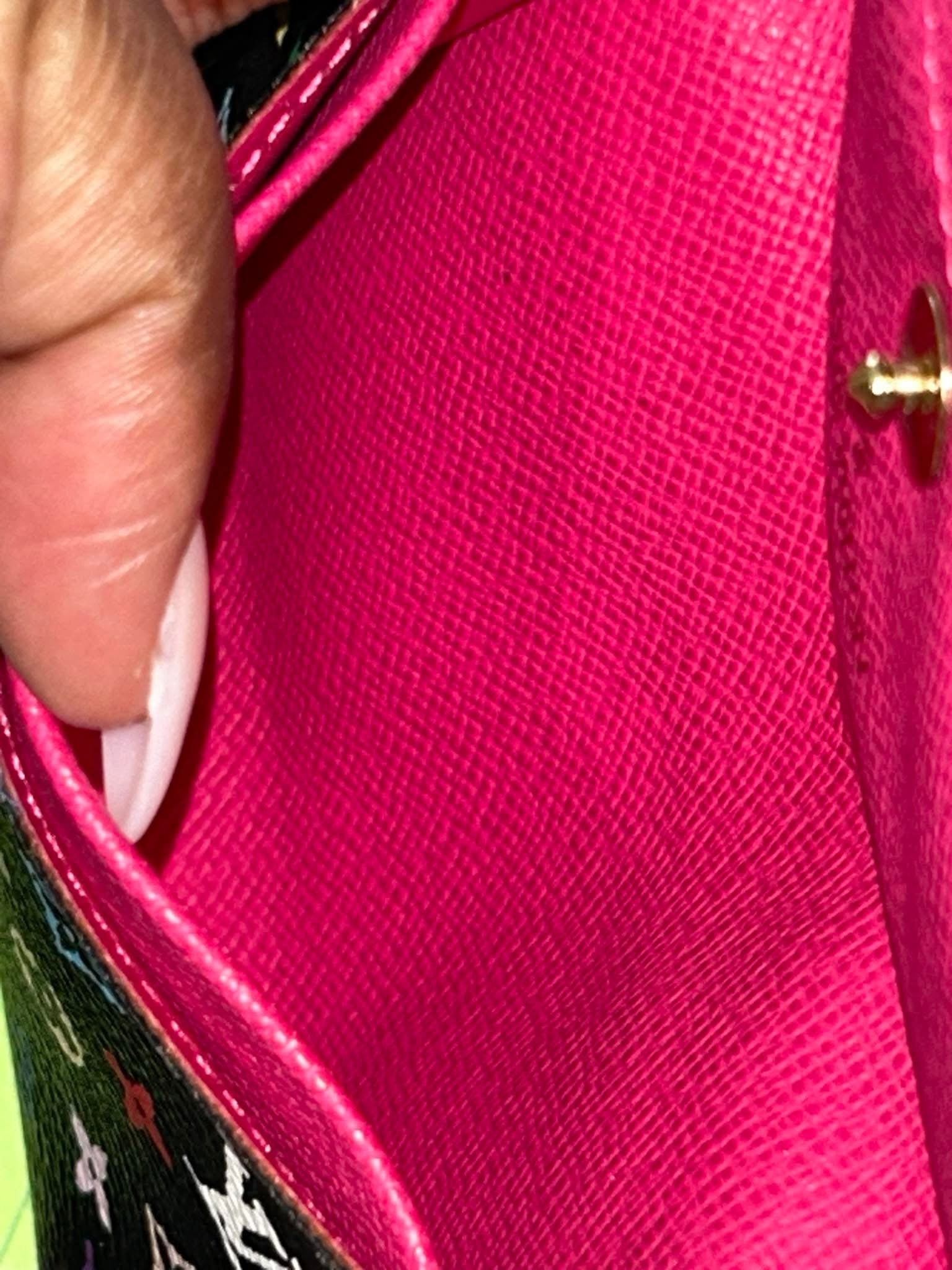 LV Multicolor Card Case